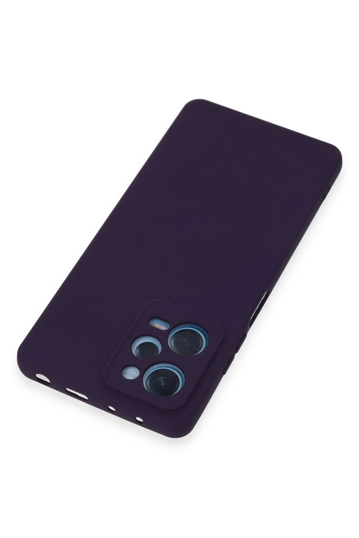 Newface Xiaomi Redmi Note 12 Pro 5G Kılıf Nano içi Kadife Silikon - Mor