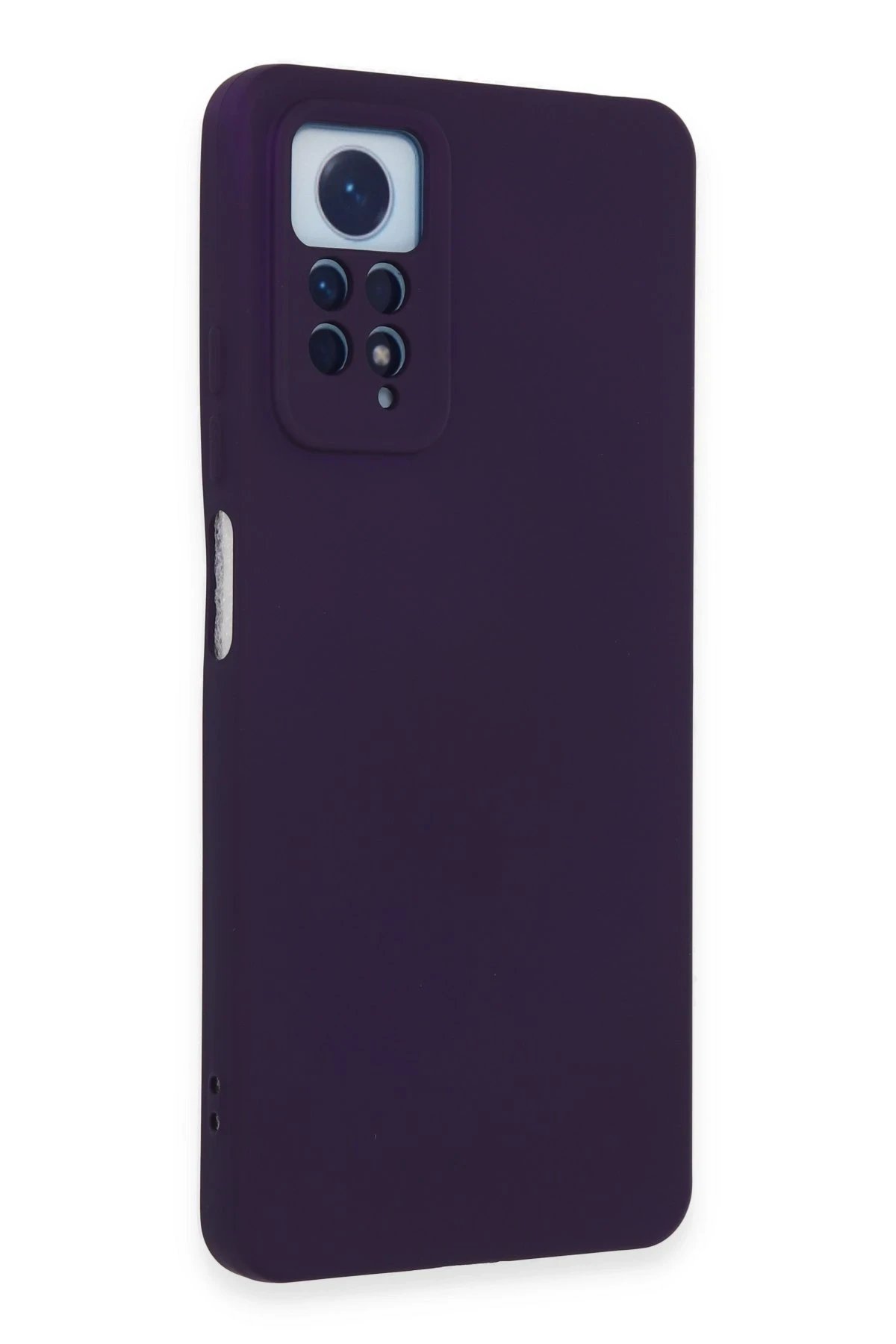 Newface Xiaomi Redmi Note 12 Pro 4G Kılıf Nano içi Kadife Silikon - Mor