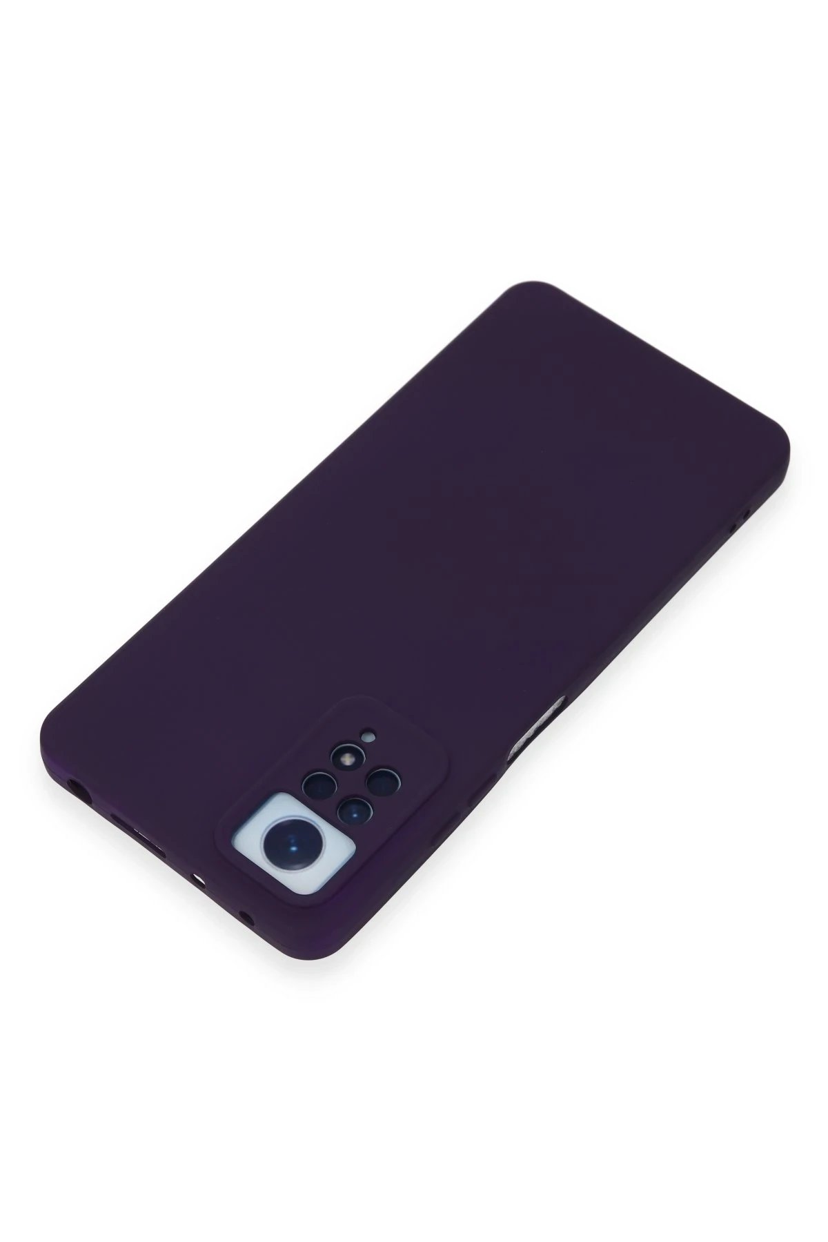 Newface Xiaomi Redmi Note 12 Pro 4G Kılıf Nano içi Kadife Silikon - Mor