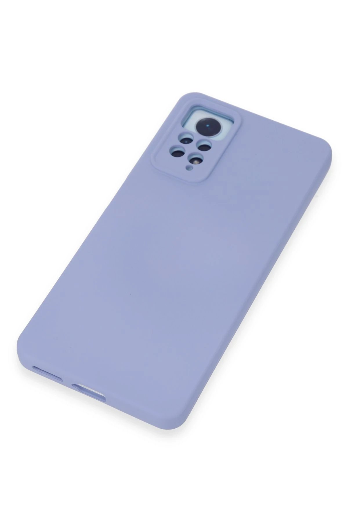 Newface Xiaomi Redmi Note 12 Pro 4G Kılıf Nano içi Kadife Silikon - Lila