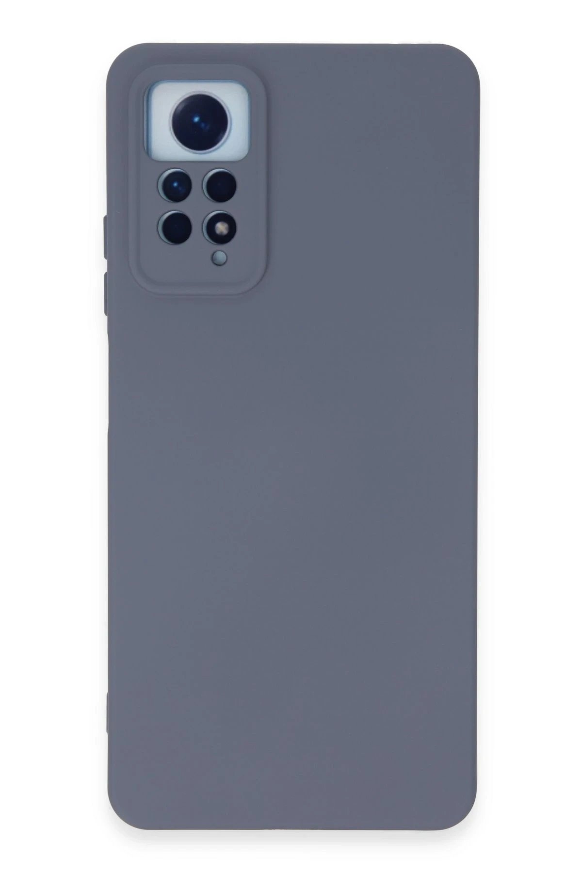 Newface Xiaomi Redmi Note 12 Pro 4G Kılıf Nano içi Kadife Silikon - Gri