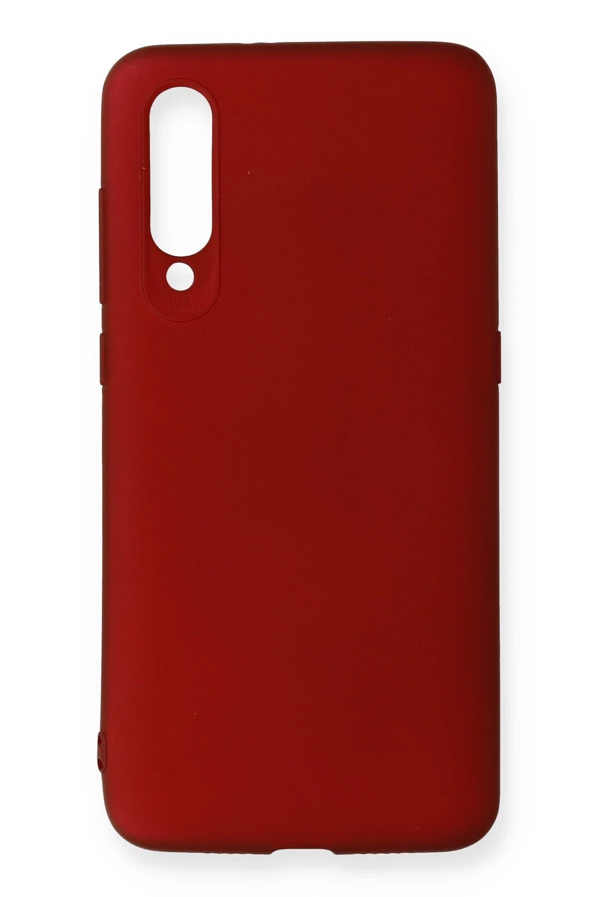 Newface Xiaomi Mi 9 Kılıf First Silikon - Bordo