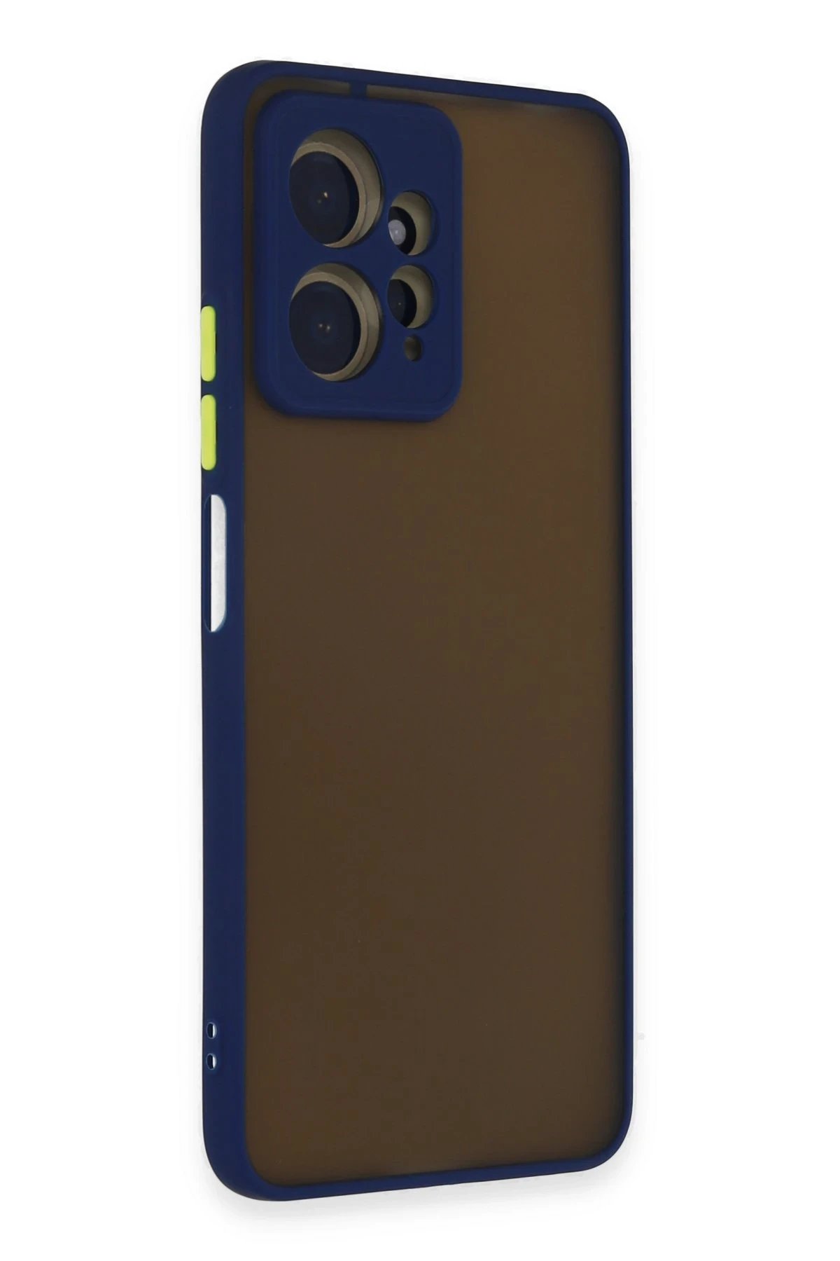 Newface Xiaomi Redmi Note 12 4G Kılıf Montreal Silikon Kapak - Lacivert