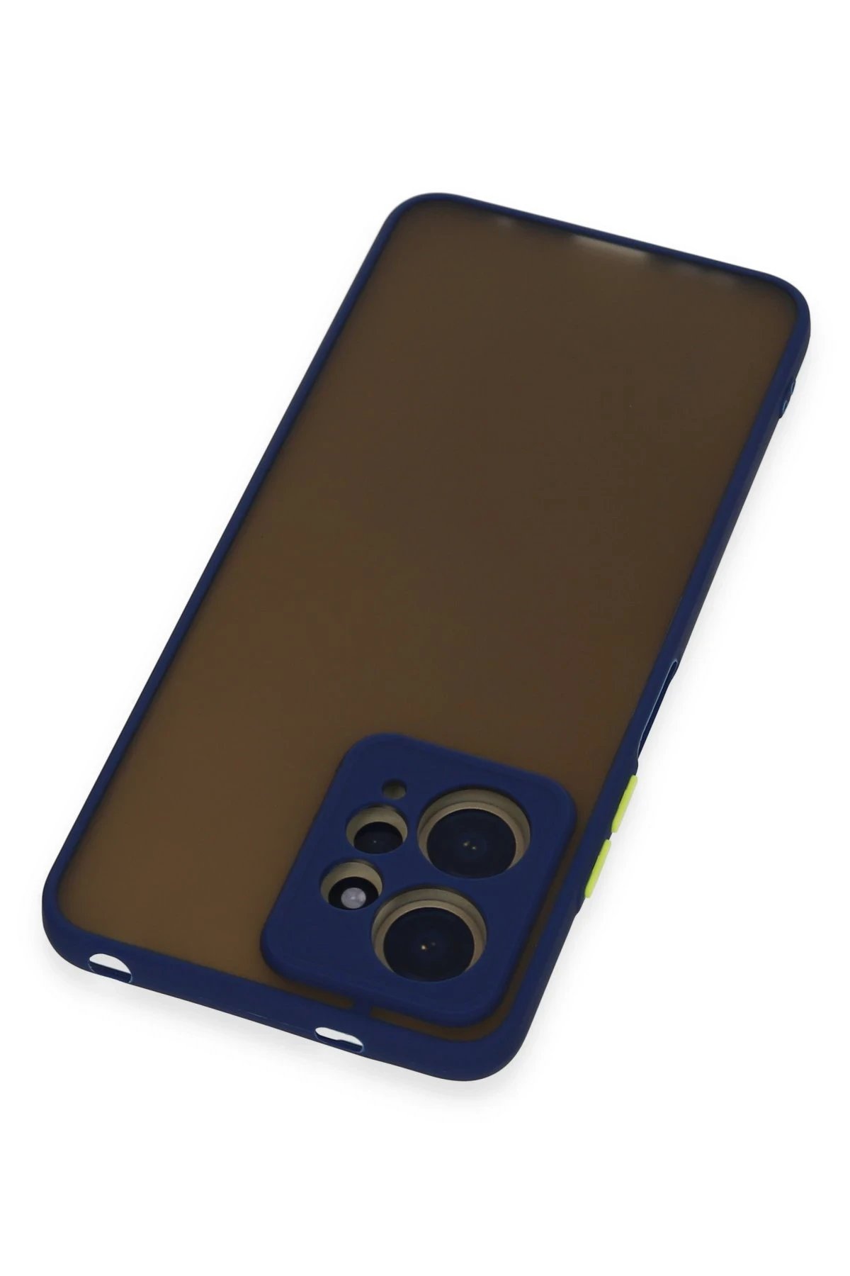 Newface Xiaomi Redmi Note 12 4G Kılıf Montreal Silikon Kapak - Lacivert