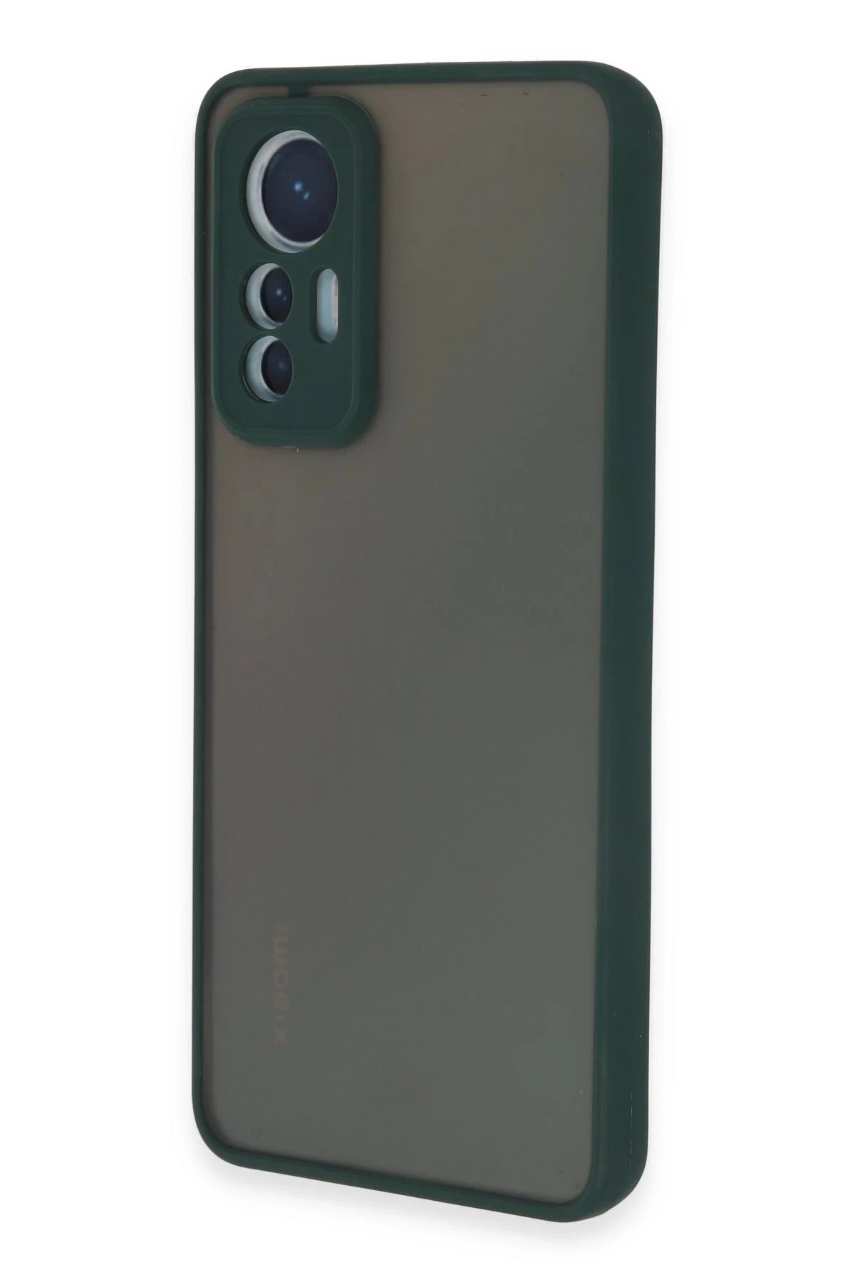 Newface Xiaomi Mi 12 Lite Kılıf Montreal Silikon Kapak - Yeşil