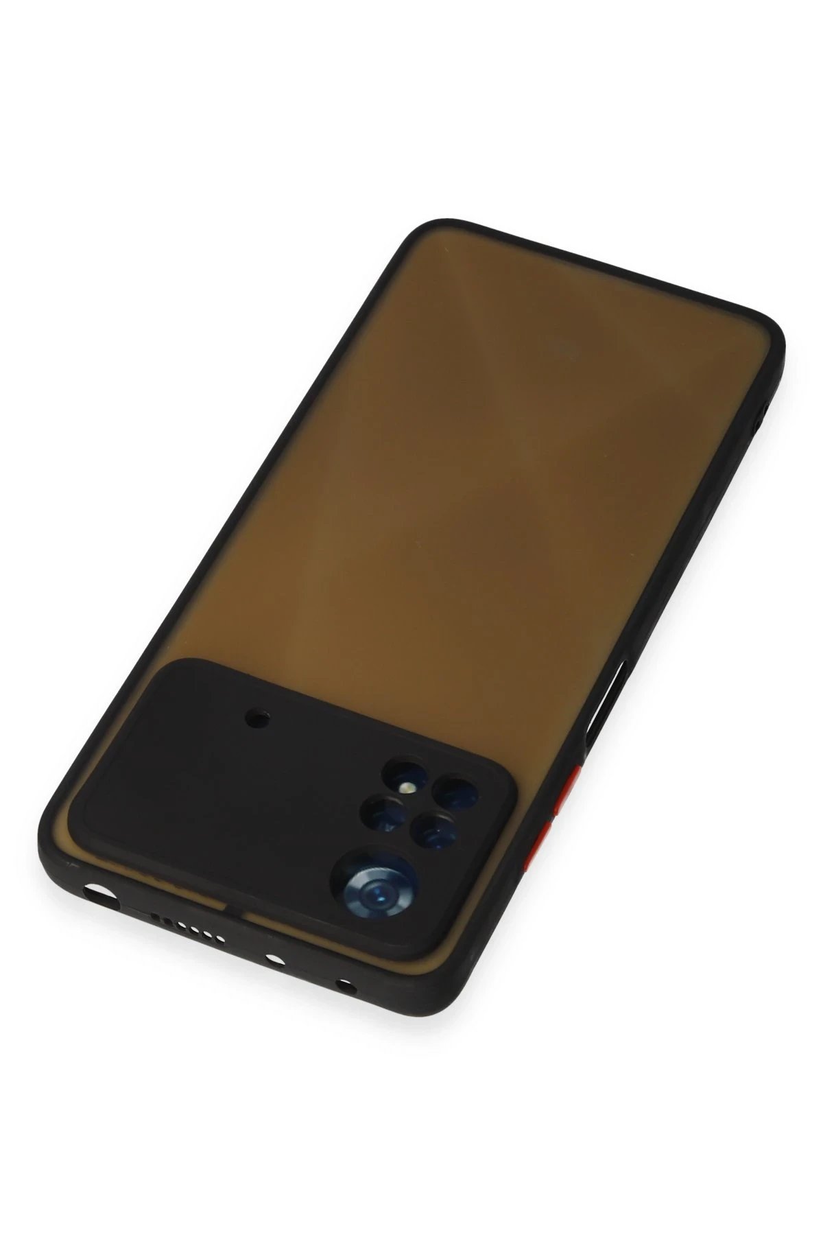 Newface Xiaomi Poco X4 Pro 5G Kılıf Montreal Silikon Kapak - Siyah