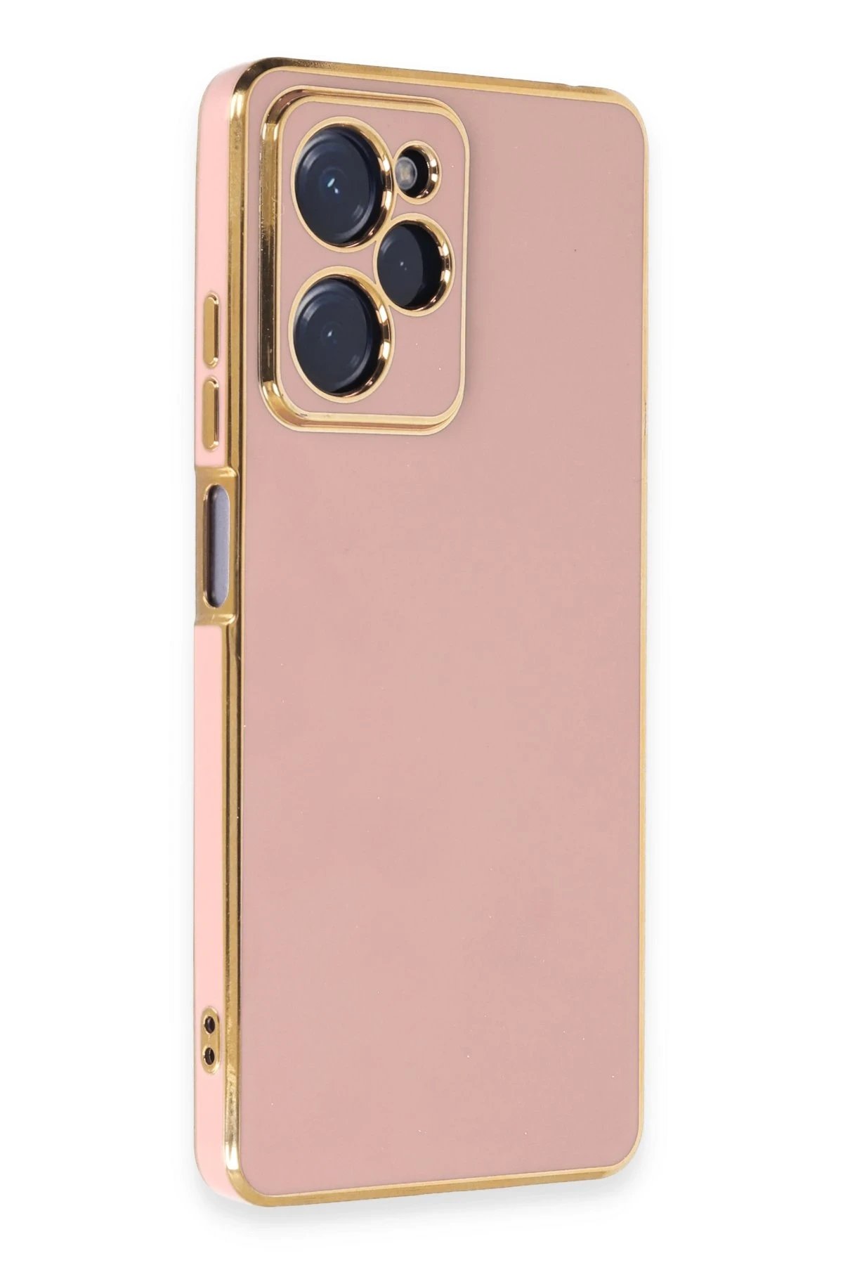 Newface Xiaomi Poco X5 Pro 5G Kılıf Volet Silikon - Pembe