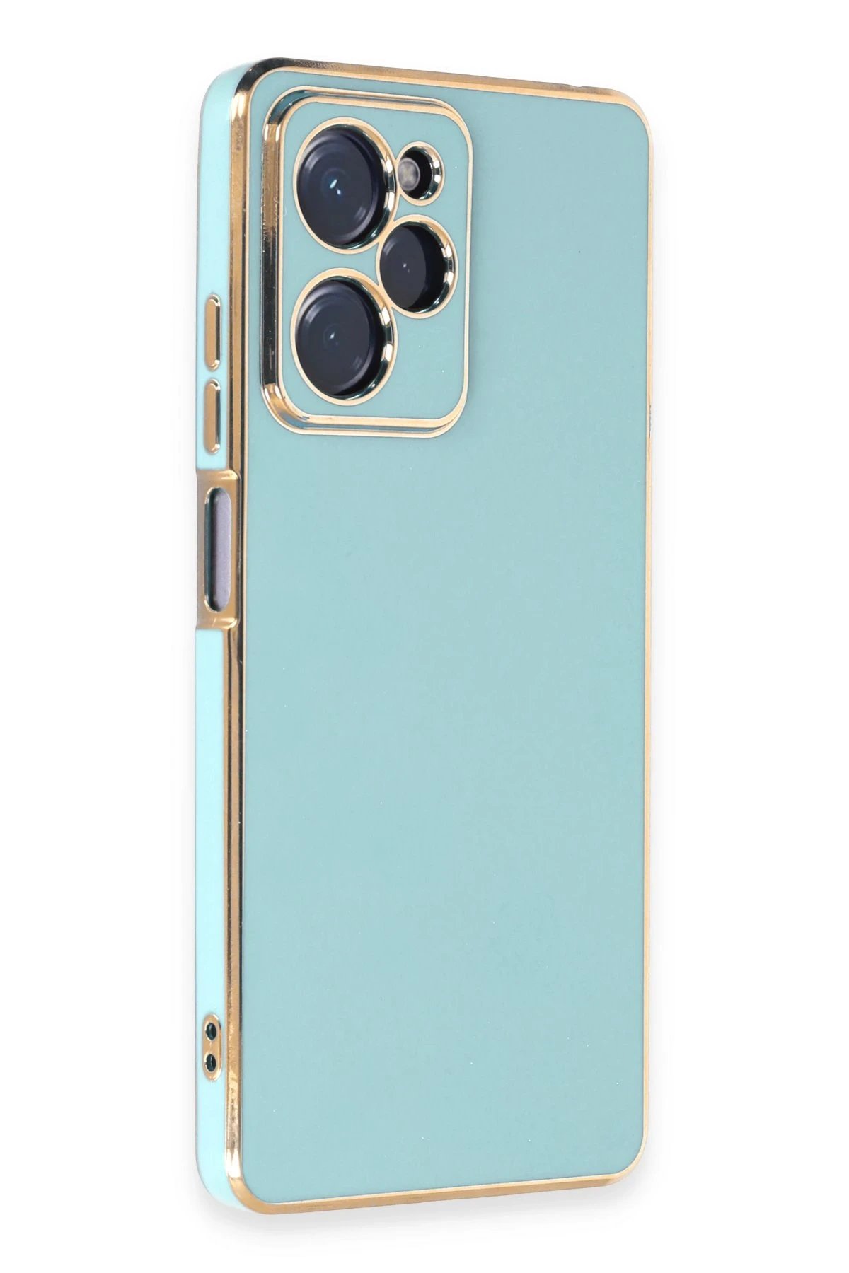 Newface Xiaomi Poco X5 Pro 5G Kılıf Volet Silikon - Açık Yeşil