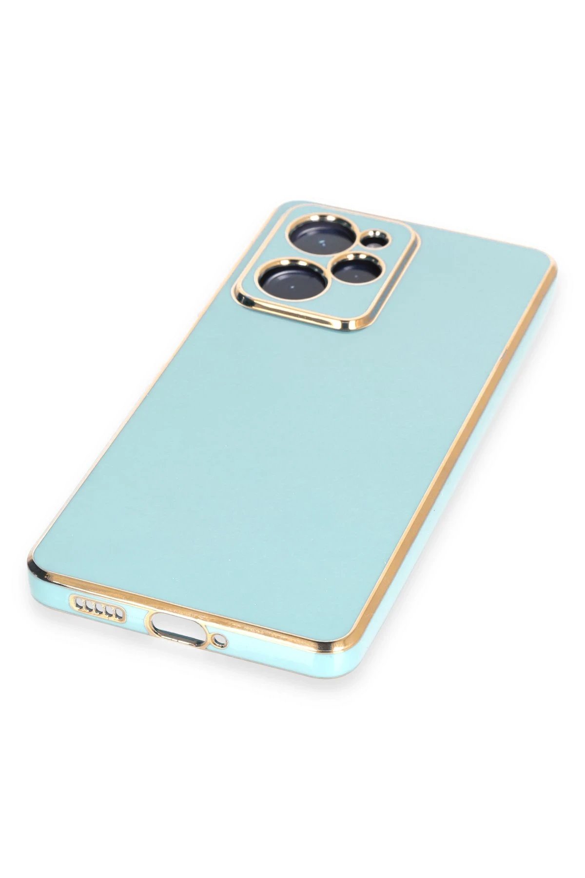 Newface Xiaomi Poco X5 Pro 5G Kılıf Volet Silikon - Açık Yeşil