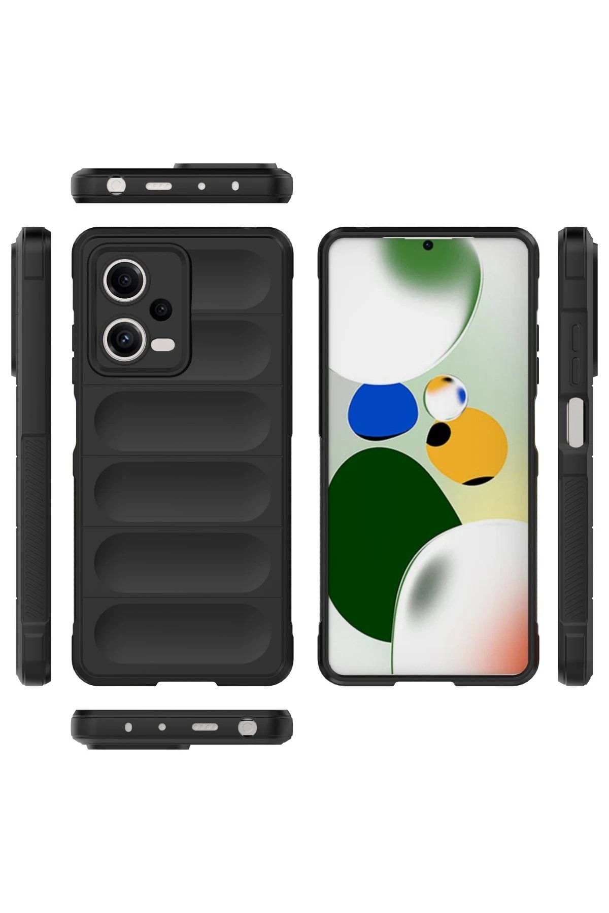 Newface Xiaomi Poco X5 5G Kılıf Optimum Silikon - Siyah