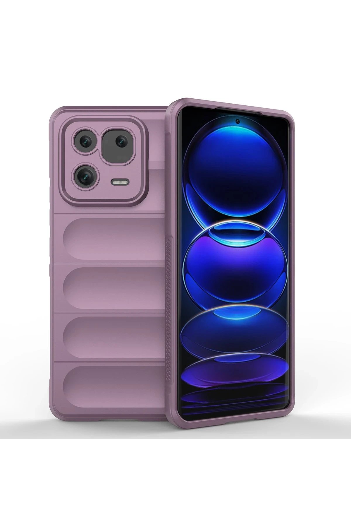 Newface Xiaomi Mi 13 Kılıf Optimum Silikon - Mor