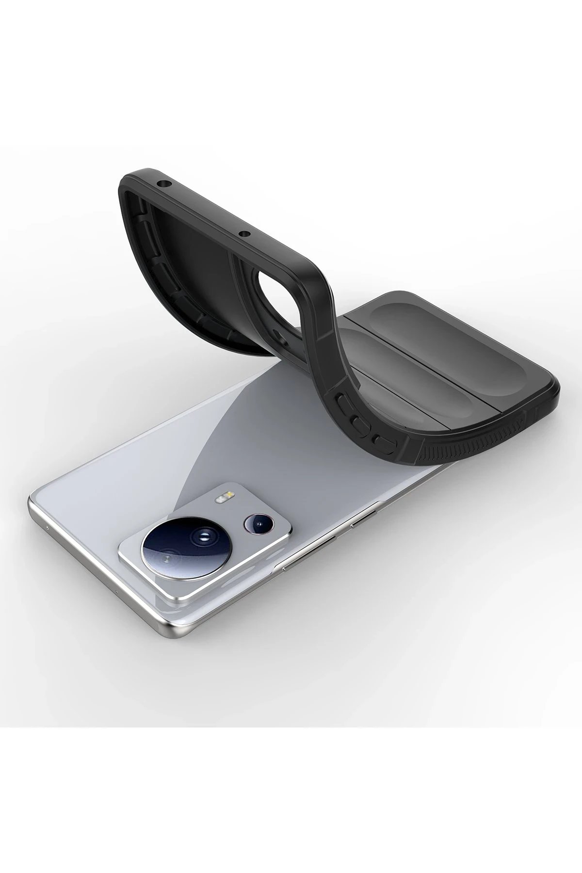 Newface Xiaomi Mi 13 Lite Kılıf Optimum Silikon - Siyah