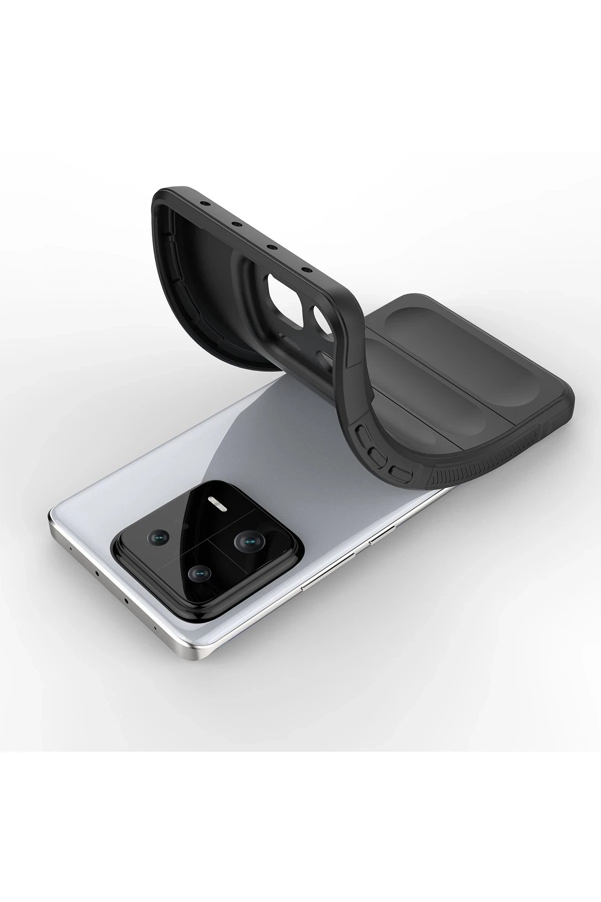 Newface Xiaomi Mi 13 Pro Kılıf Optimum Silikon - Siyah