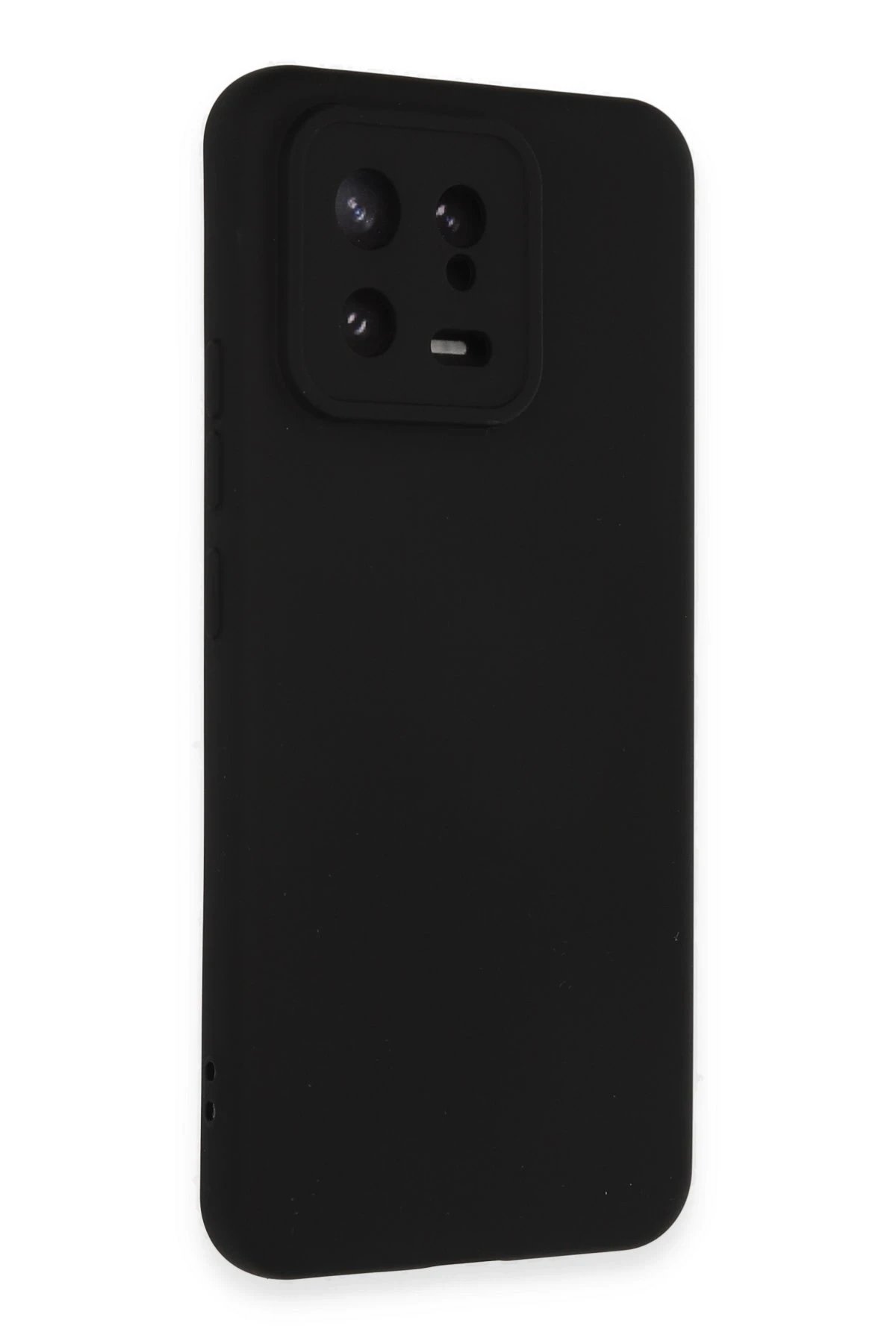 Newface Xiaomi Mi 13 Kılıf Nano içi Kadife Silikon - Siyah