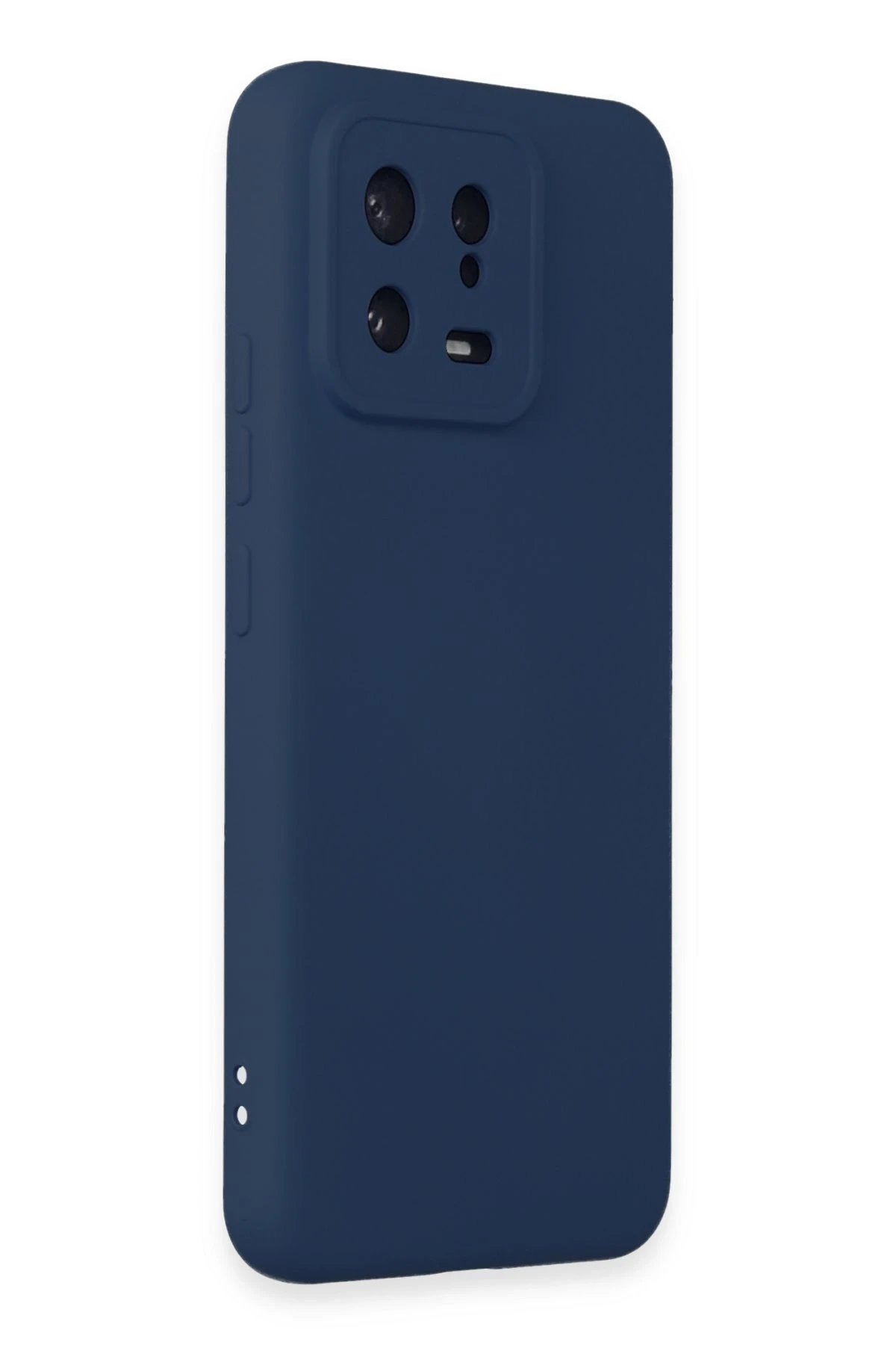 Newface Xiaomi Mi 13 Kılıf Nano içi Kadife Silikon - Lacivert