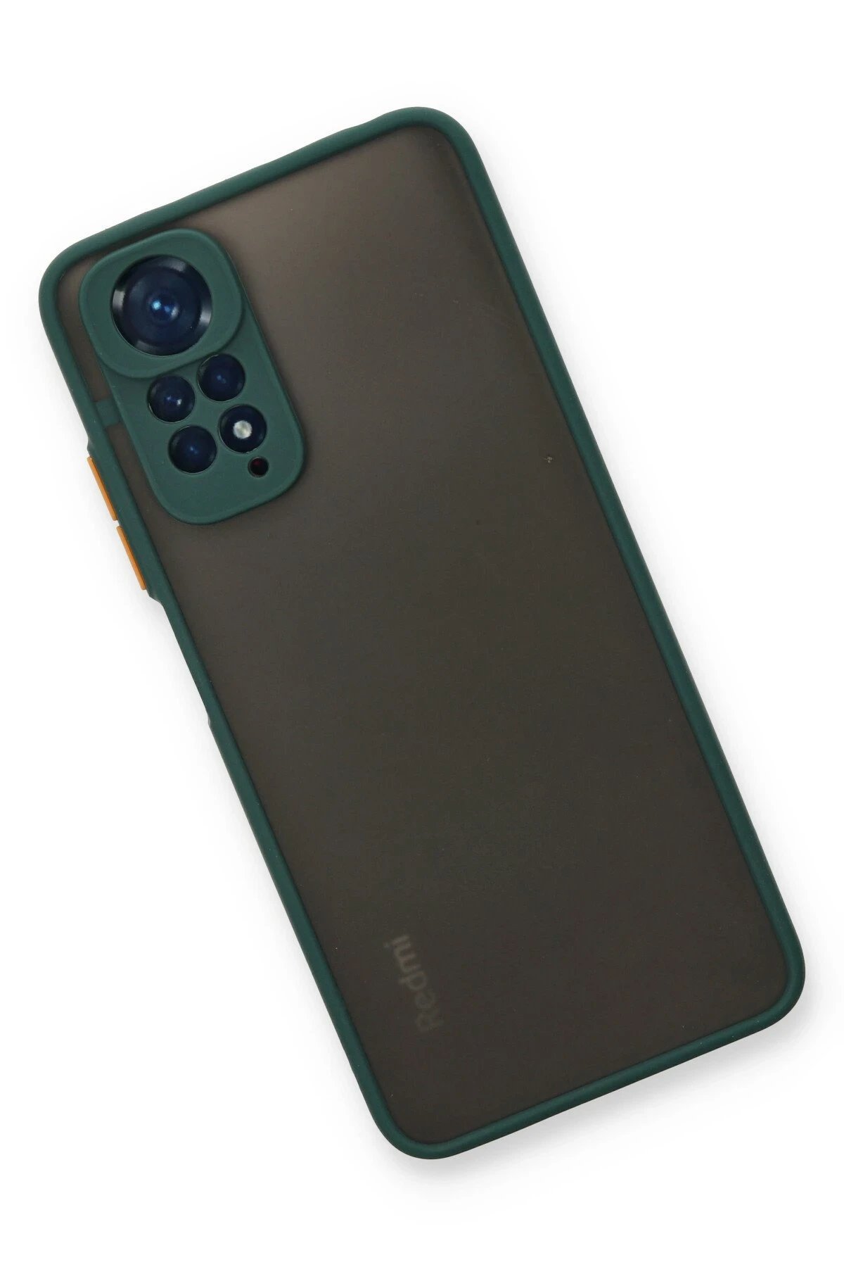 Newface Xiaomi Redmi Note 11 Kılıf Montreal Silikon Kapak - Yeşil