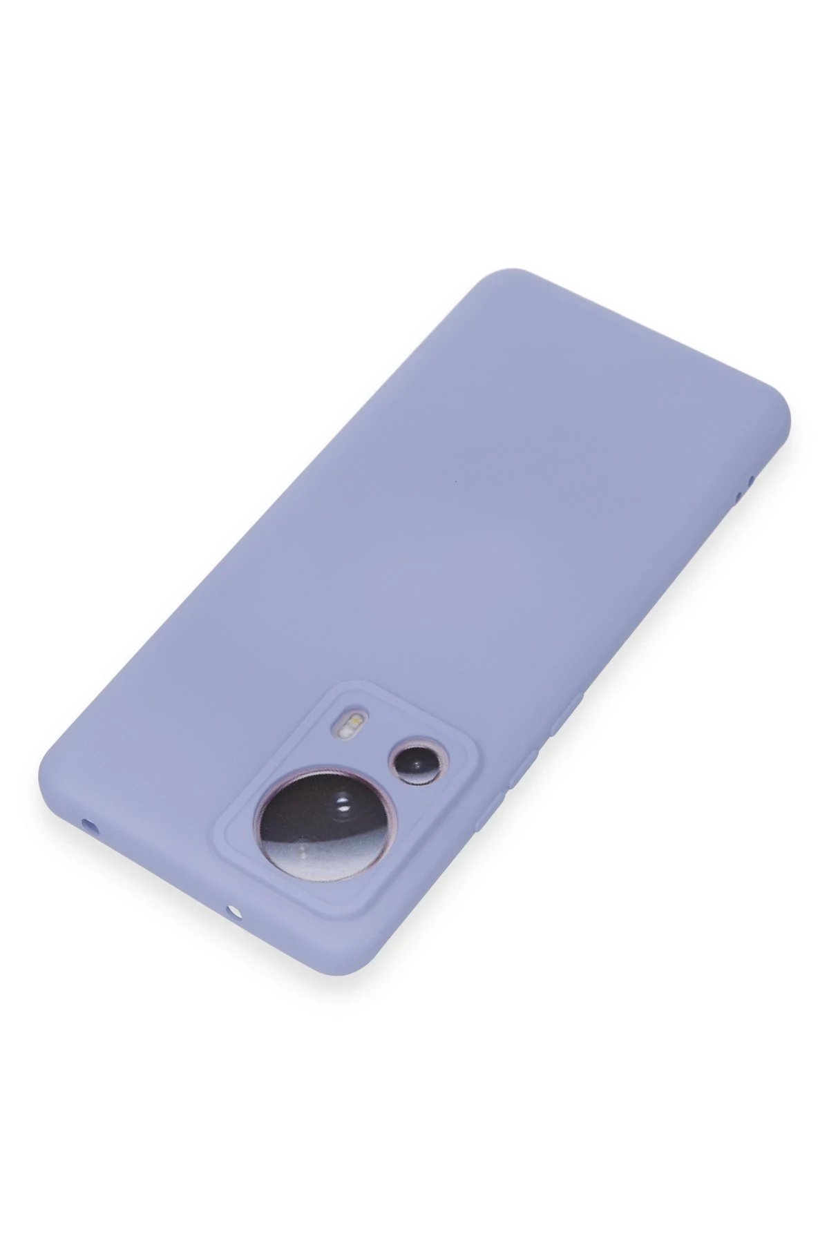 Newface Xiaomi Mi 13 Lite Kılıf Nano içi Kadife Silikon - Lila