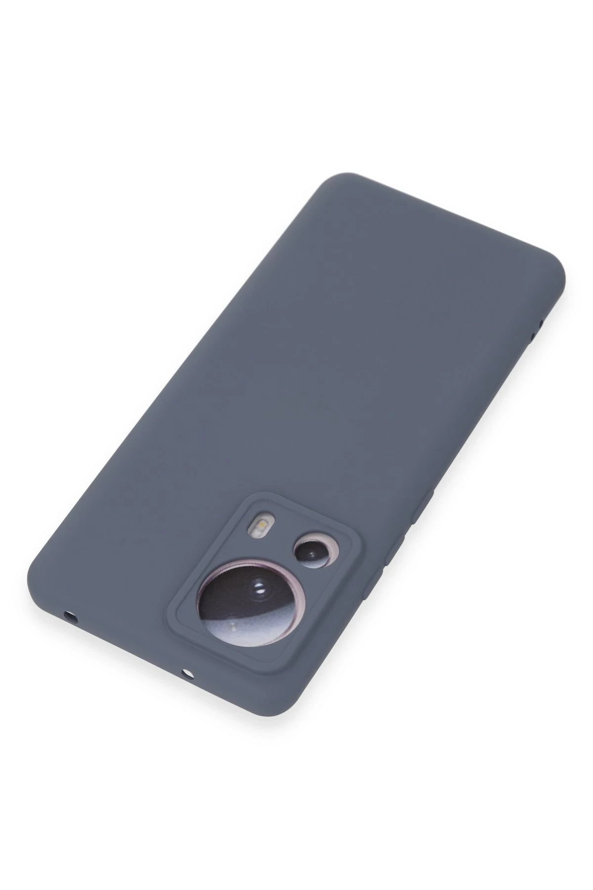 Newface Xiaomi Mi 13 Lite Kılıf Nano içi Kadife Silikon - Gri