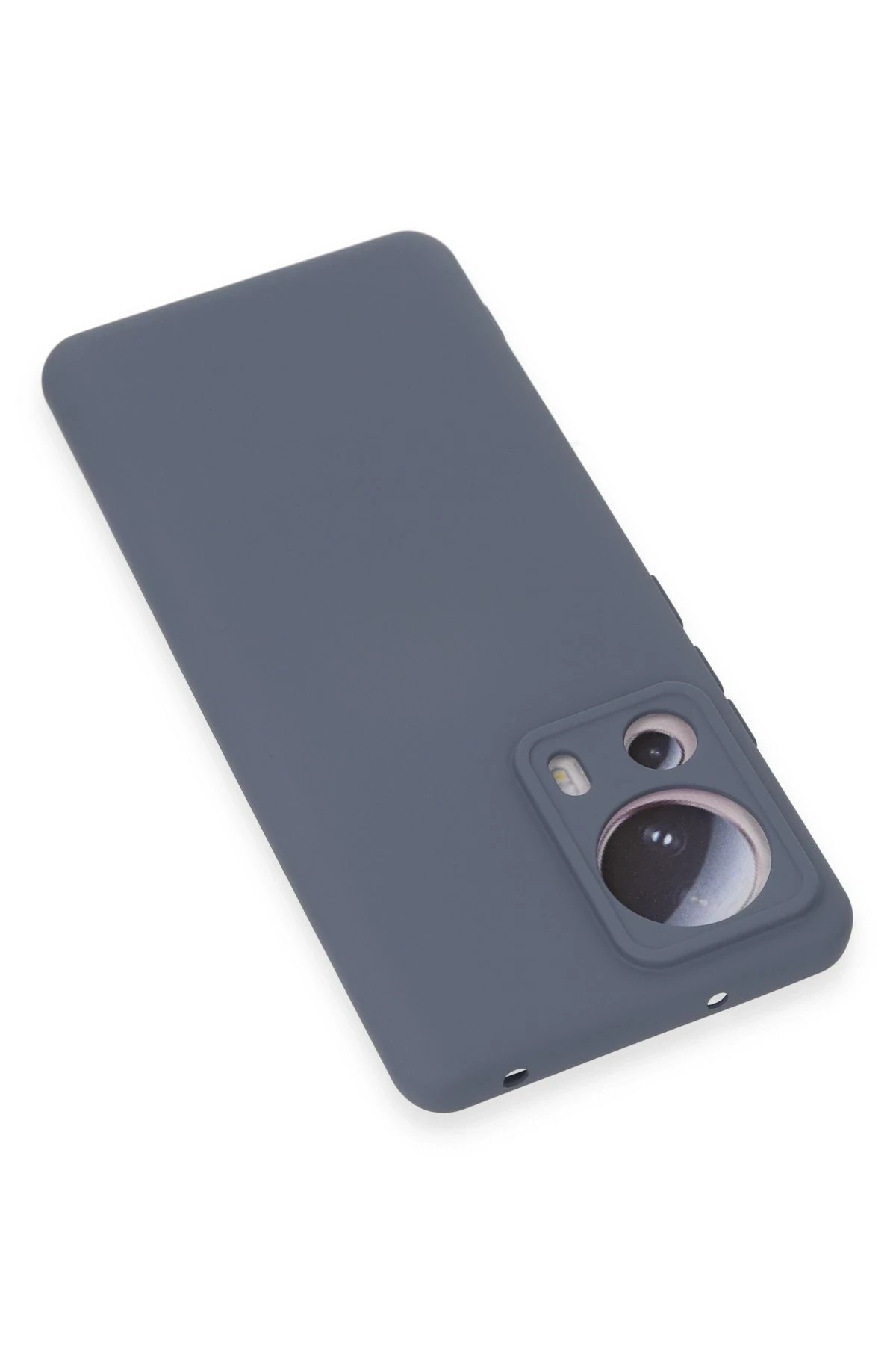 Newface Xiaomi Mi 13 Lite Kılıf Nano içi Kadife Silikon - Gri