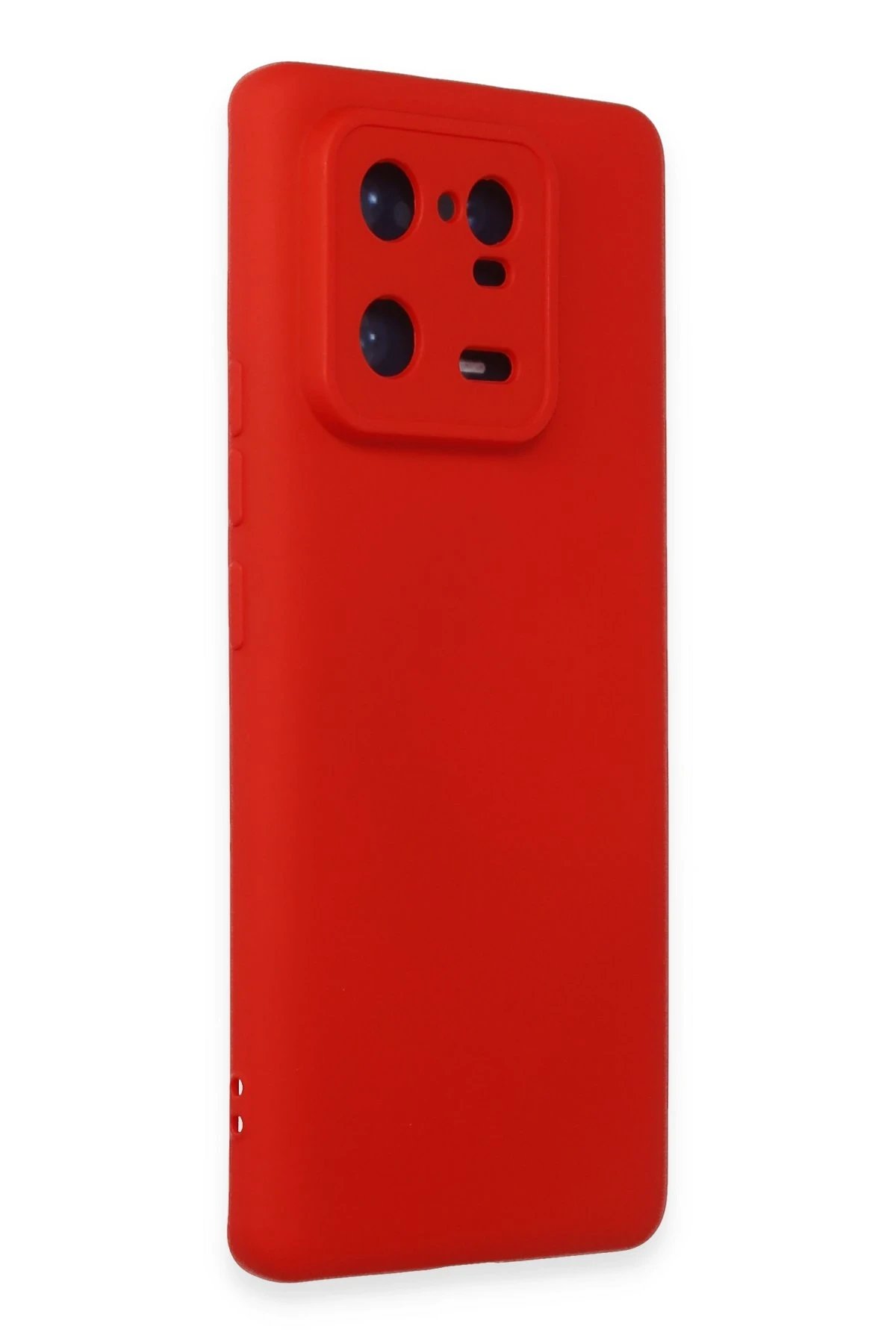 Newface Xiaomi Mi 13 Pro Kılıf Nano içi Kadife Silikon - Kırmızı