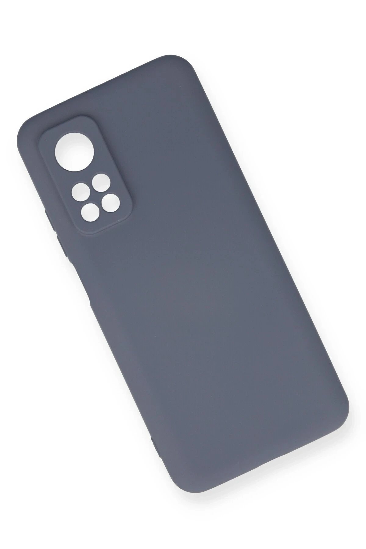 Newface Xiaomi Mi 10T Kılıf Nano içi Kadife Silikon - Gri