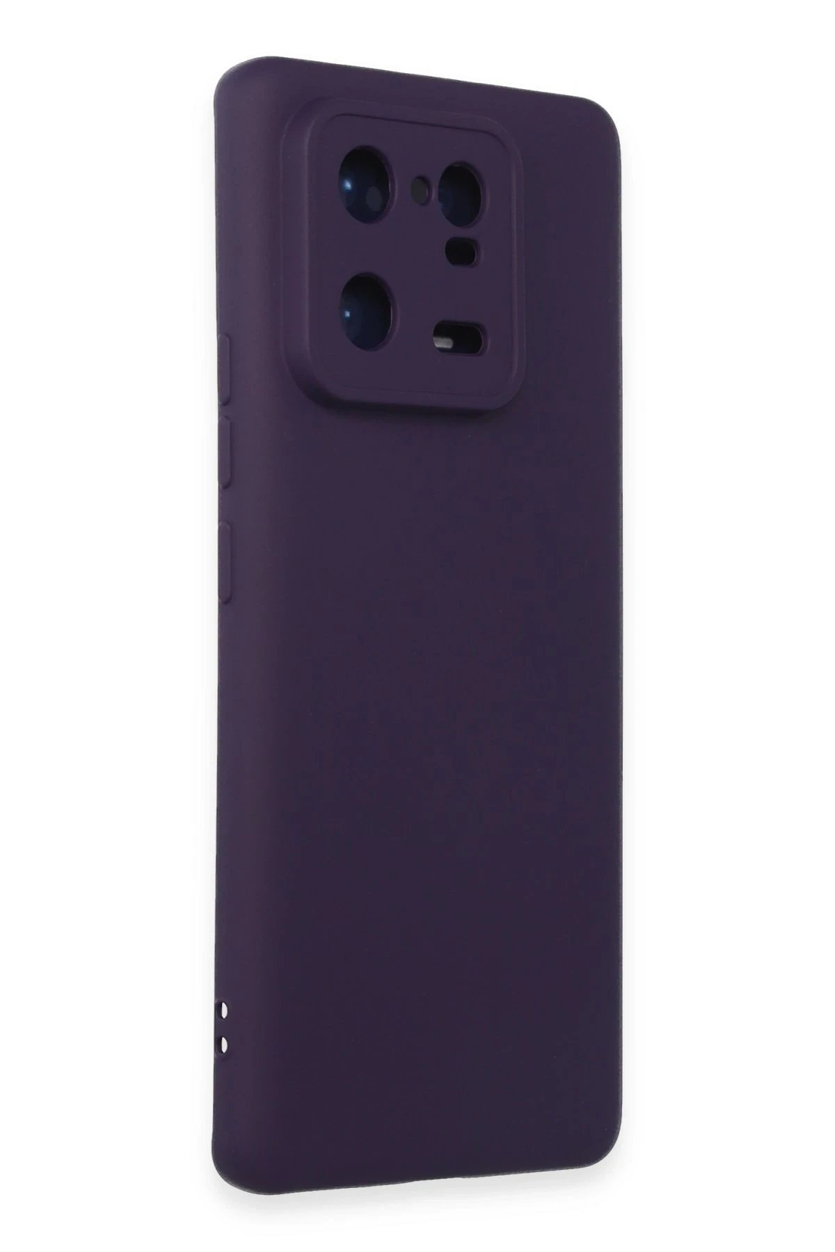 Newface Xiaomi Mi 13 Pro Kılıf Nano içi Kadife Silikon - Mor