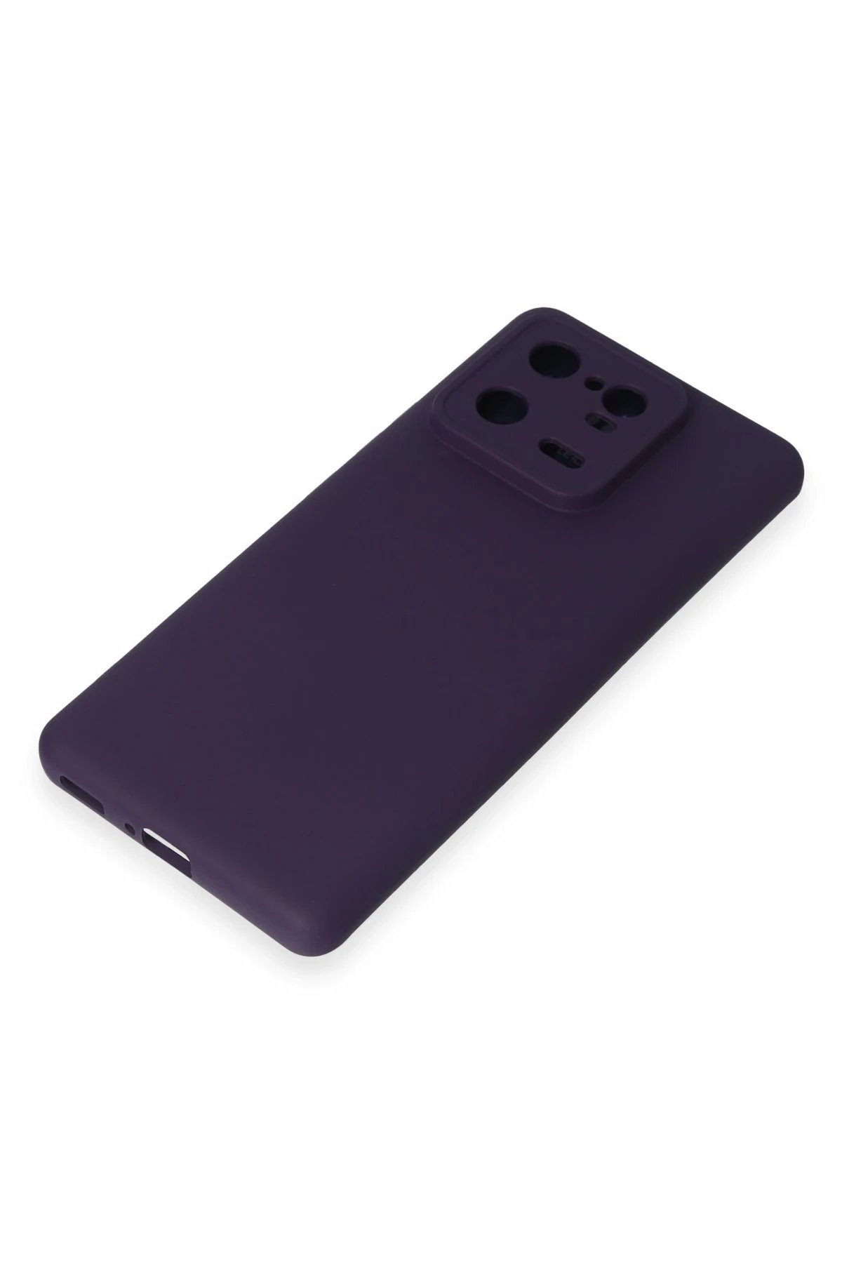 Newface Xiaomi Mi 13 Pro Kılıf Nano içi Kadife Silikon - Mor