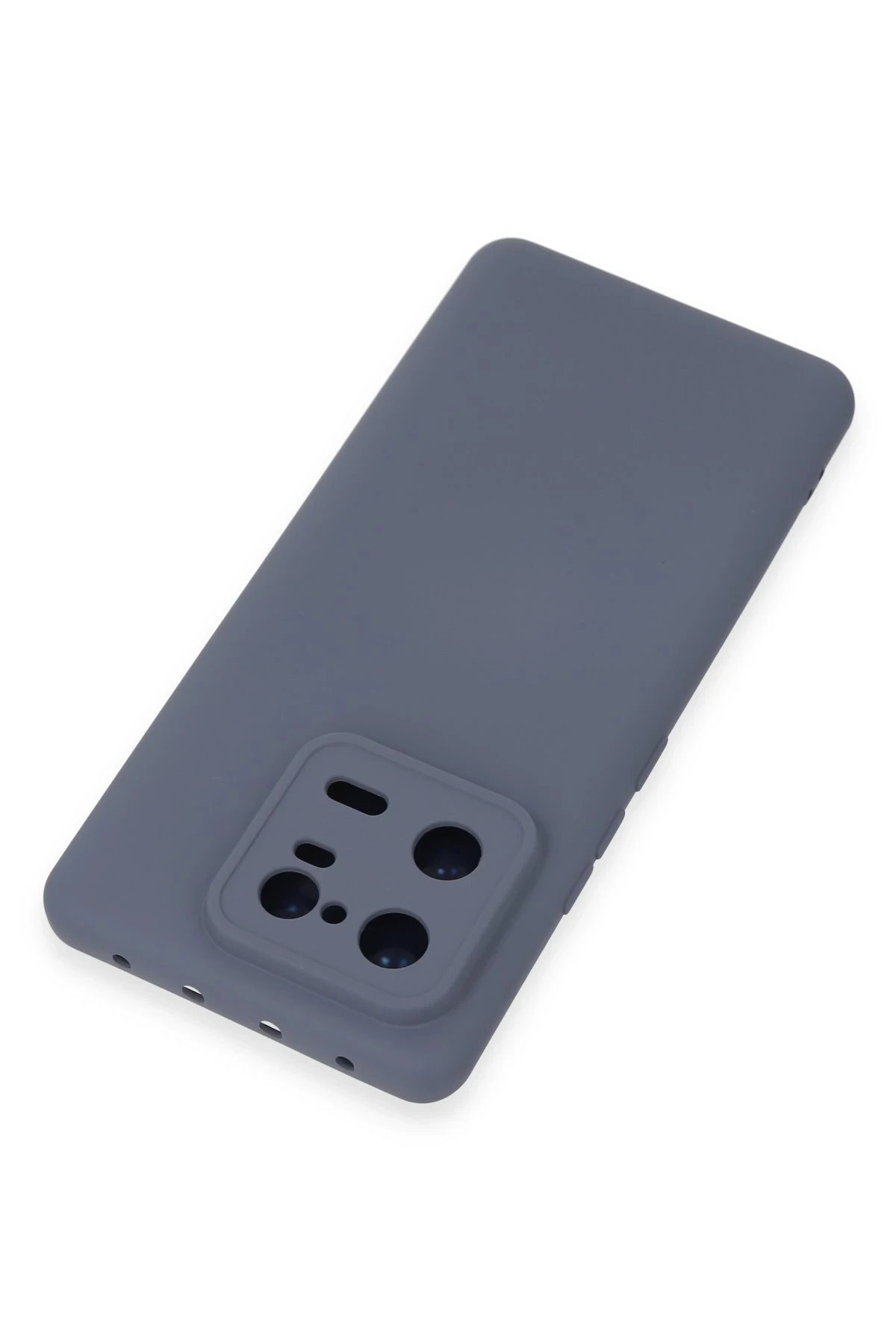 Newface Xiaomi Mi 13 Pro Kılıf Nano içi Kadife Silikon - Gri