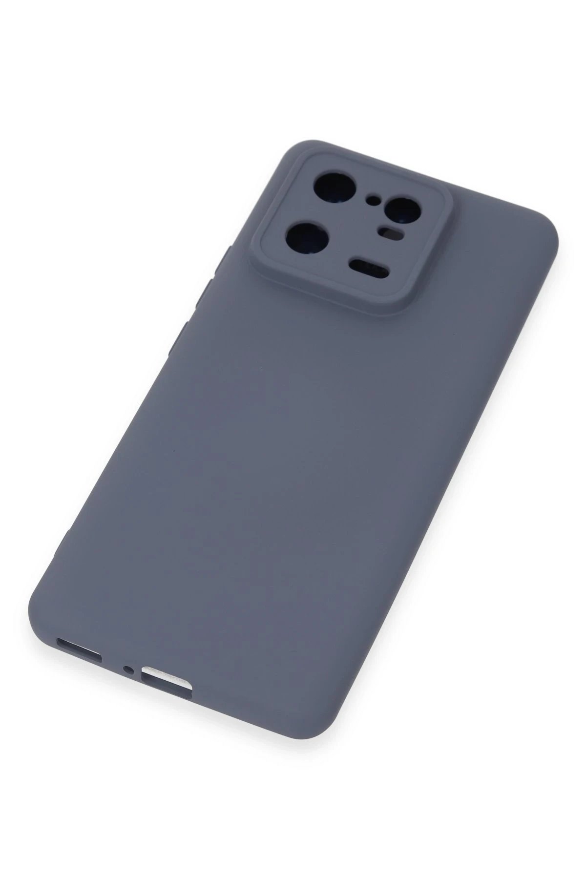 Newface Xiaomi Mi 13 Pro Kılıf Nano içi Kadife Silikon - Gri