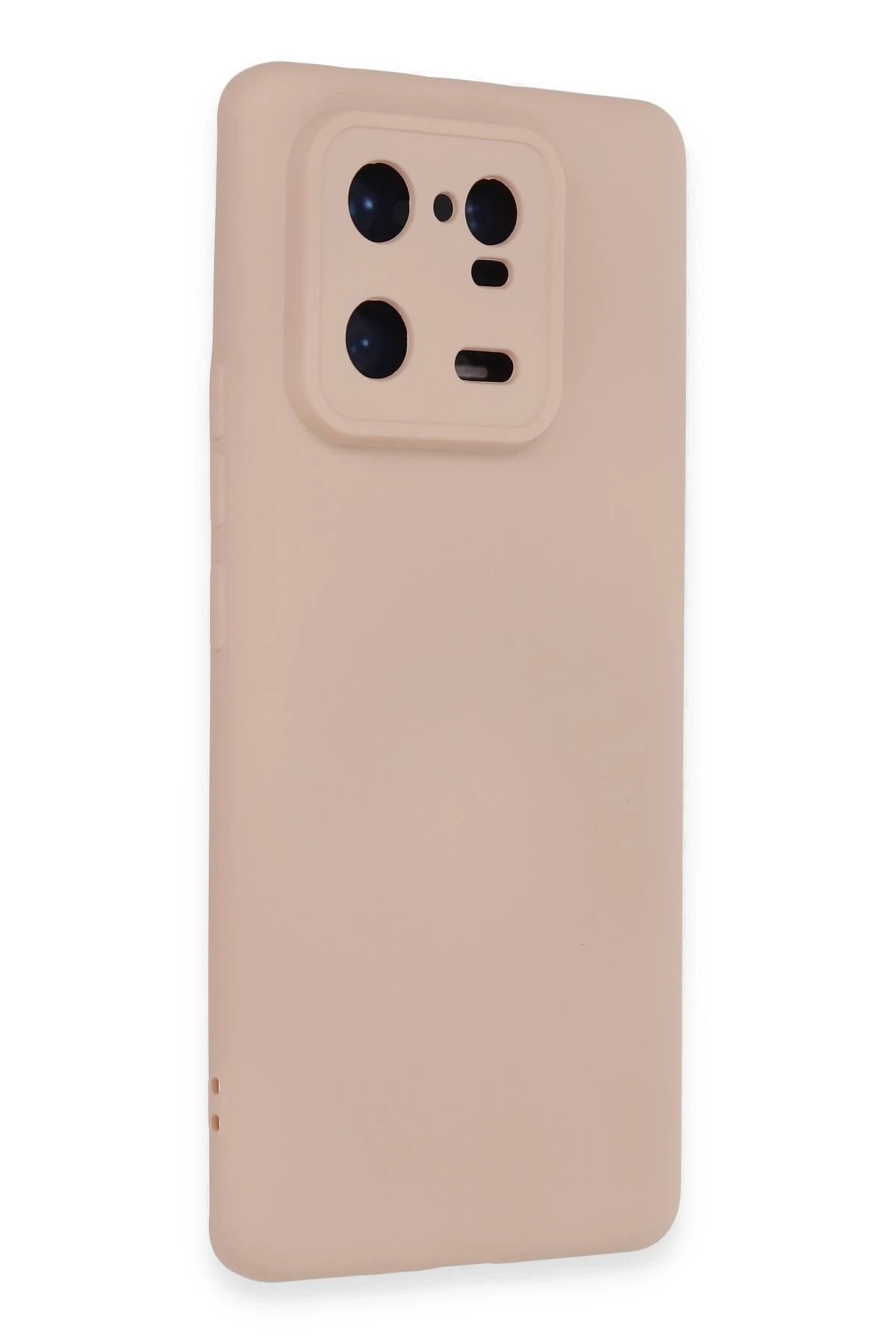 Newface Xiaomi Mi 13 Pro Kılıf Nano içi Kadife Silikon - Pudra