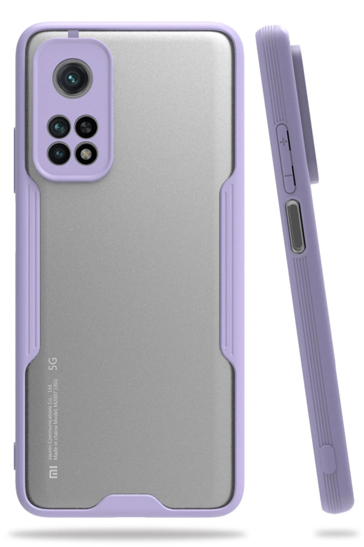 Newface Xiaomi Mi 10T Pro Kılıf Platin Silikon - Lila