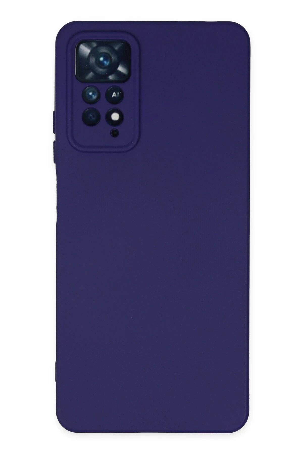 Newface Xiaomi Redmi Note 11 Pro Kılıf Nano içi Kadife Silikon - Mor