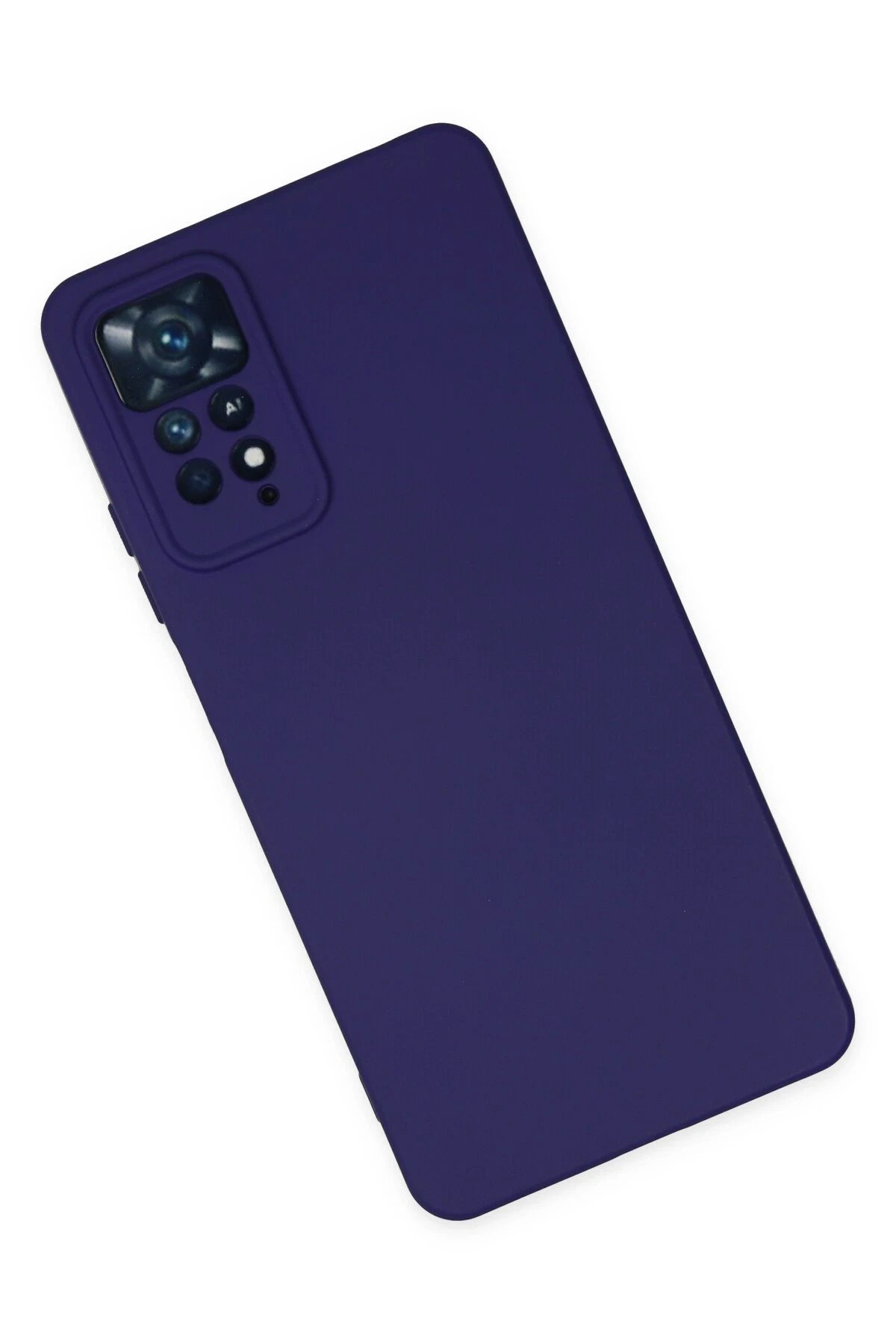 Newface Xiaomi Redmi Note 11 Pro Kılıf Nano içi Kadife Silikon - Mor