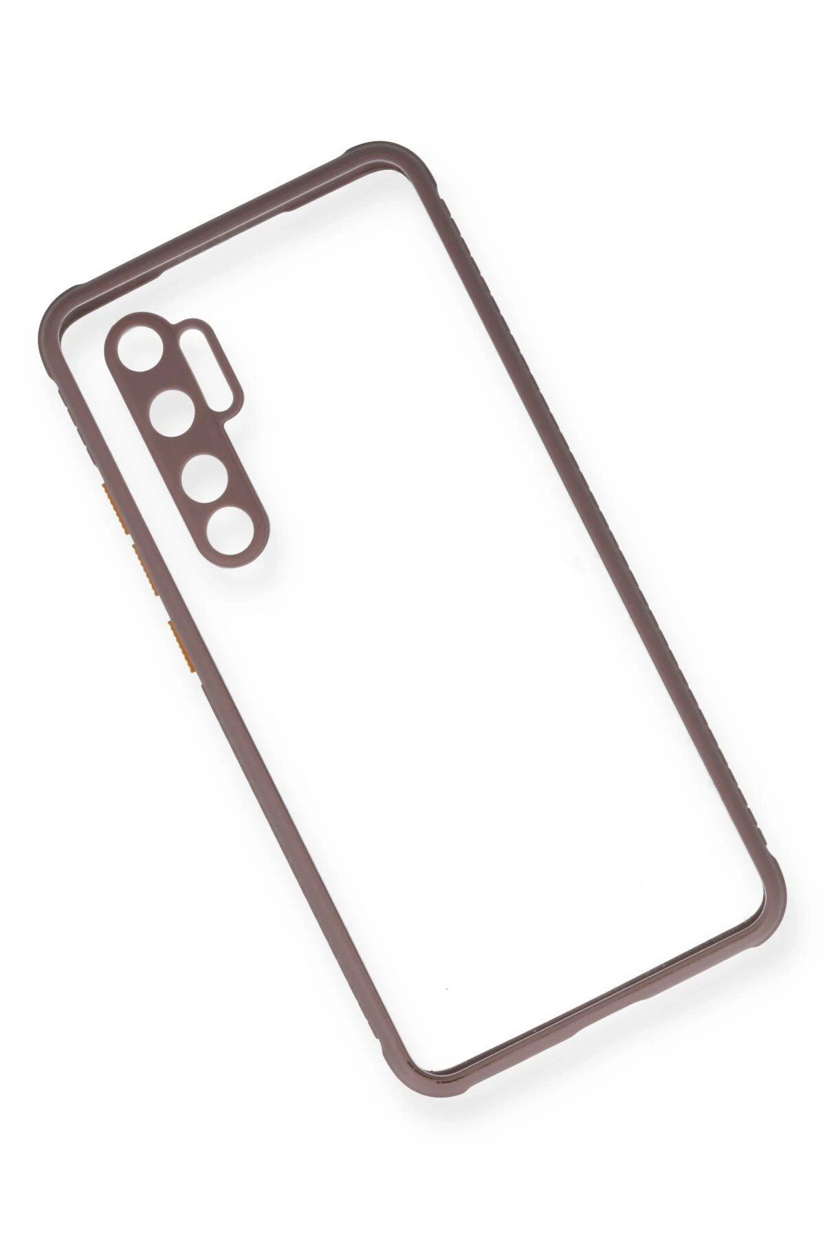 Newface Xiaomi Mi Note 10 Lite Kılıf Miami Şeffaf Silikon - Açık Mor