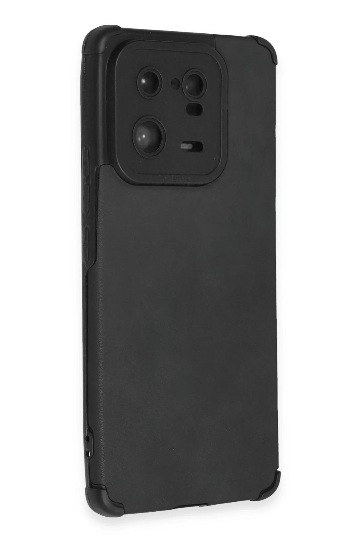 Newface Xiaomi Mi 13 Pro Kılıf Loop Deri Silikon - Siyah