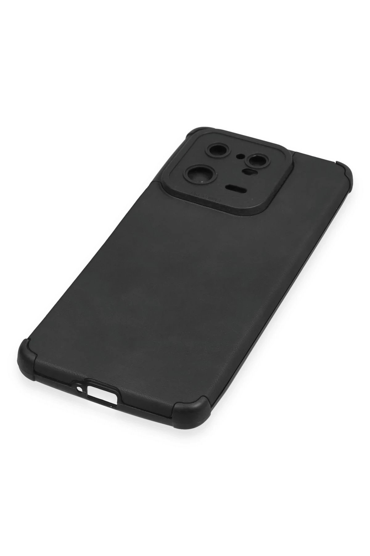 Newface Xiaomi Mi 13 Pro Kılıf Loop Deri Silikon - Siyah