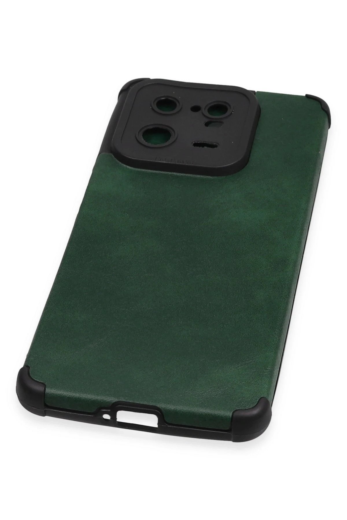 Newface Xiaomi Mi 13 Pro Kılıf Loop Deri Silikon - Yeşil