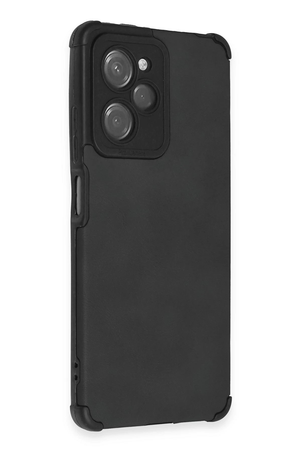 Newface Xiaomi Poco X5 Pro 5G Kılıf Loop Deri Silikon - Siyah