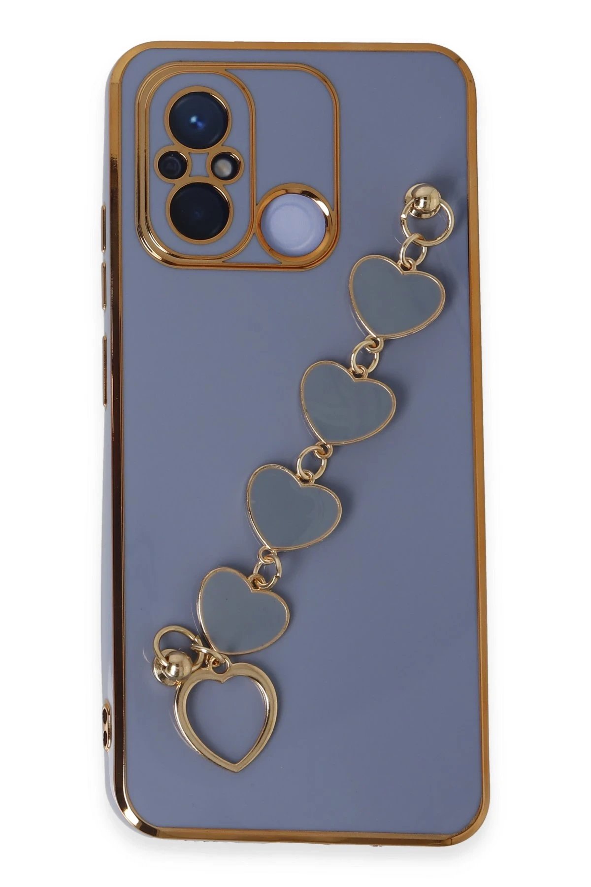 Newface Xiaomi Redmi 12C Kılıf Esila Silikon - Gri