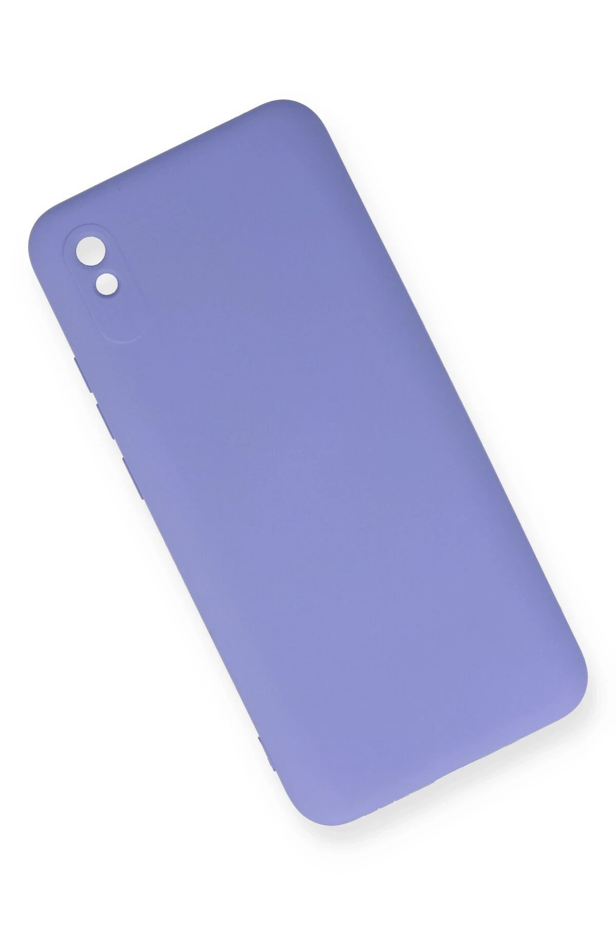 Newface Xiaomi Redmi 9A Kılıf Nano içi Kadife Silikon - Lila
