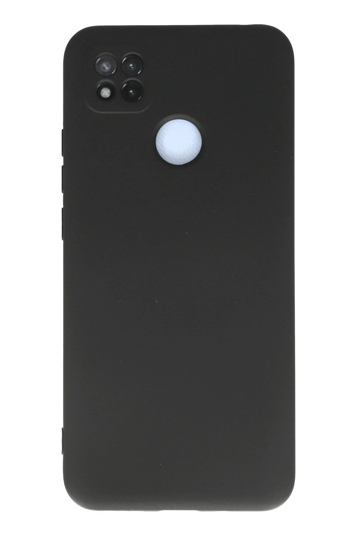 Newface Xiaomi Redmi 9C Kılıf Nano içi Kadife Silikon - Gri