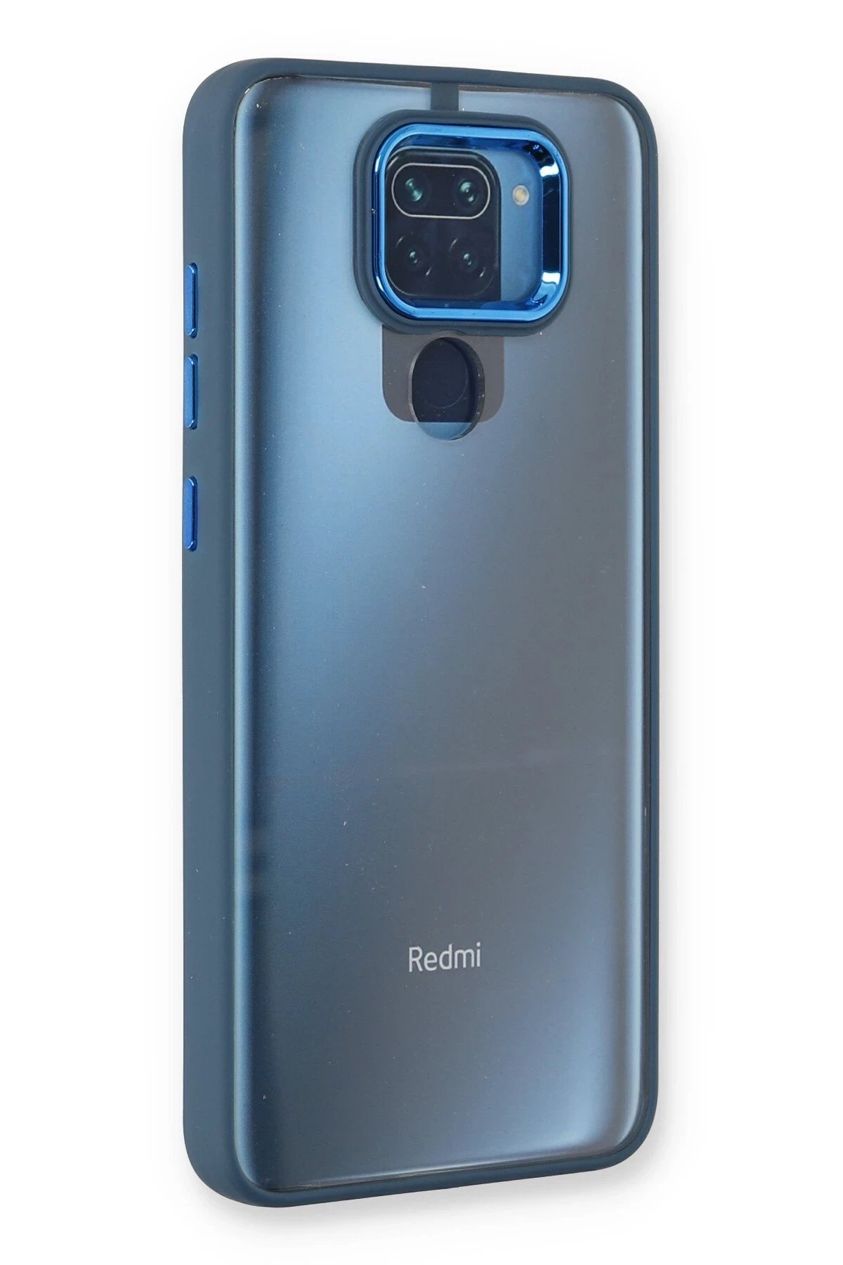 Newface Xiaomi Redmi Note 9 Kılıf Dora Kapak - Mavi