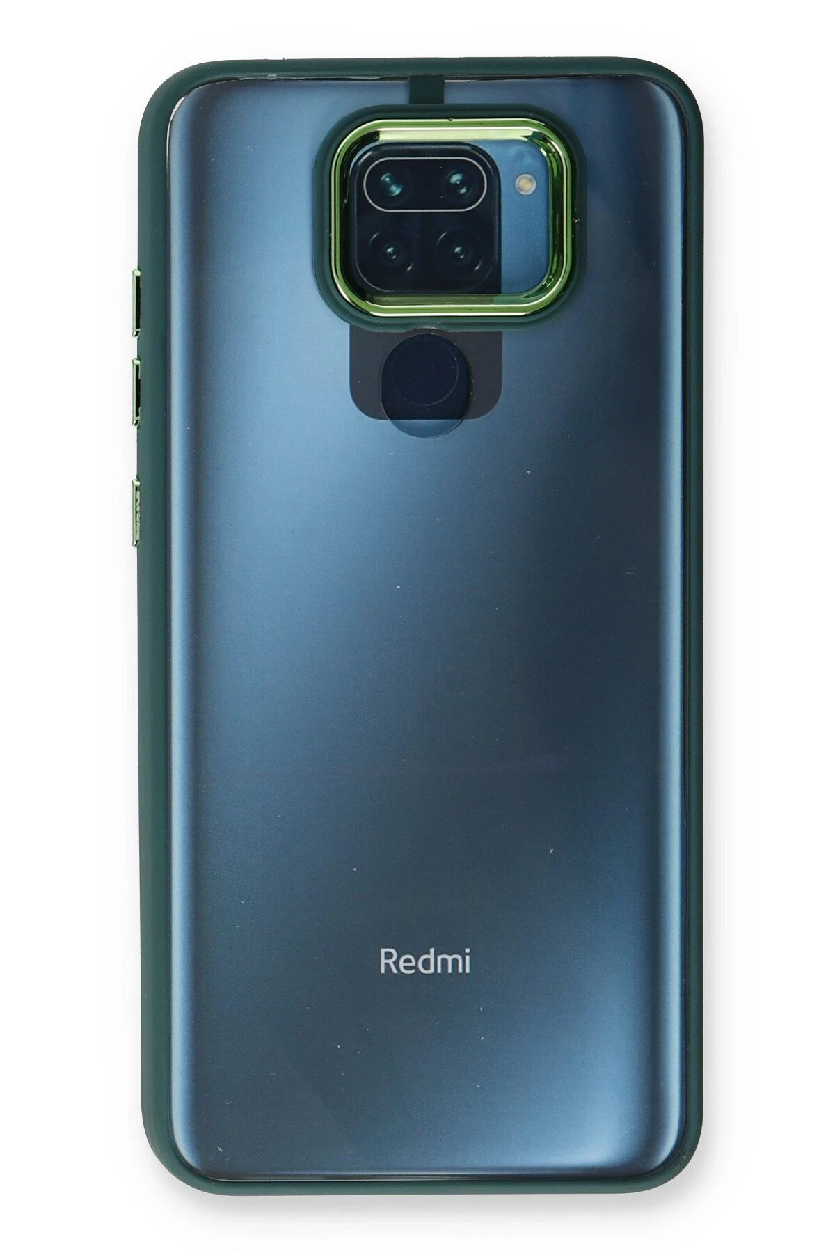 Newface Xiaomi Redmi Note 9 Kılıf Dora Kapak - Haki Yeşil