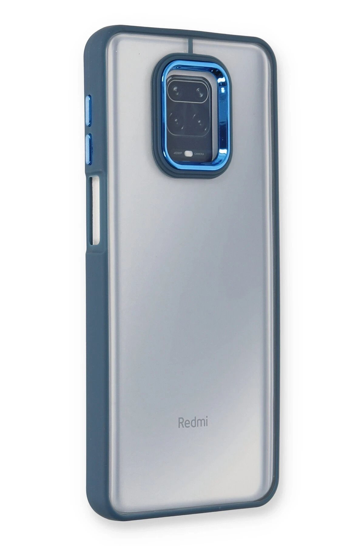 Newface Xiaomi Redmi Note 9 Pro Kılıf Dora Kapak - Mavi