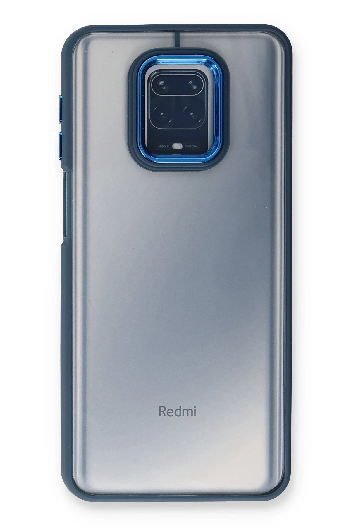 Newface Xiaomi Redmi Note 9 Pro Kılıf Dora Kapak - Mavi