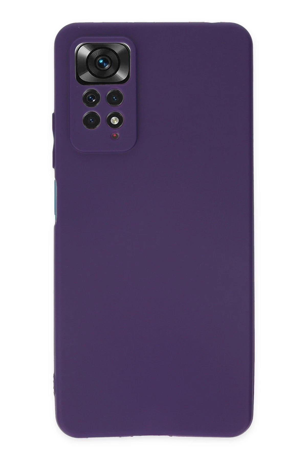 Newface Xiaomi Redmi Note 11 Pro Kılıf First Silikon - Mürdüm