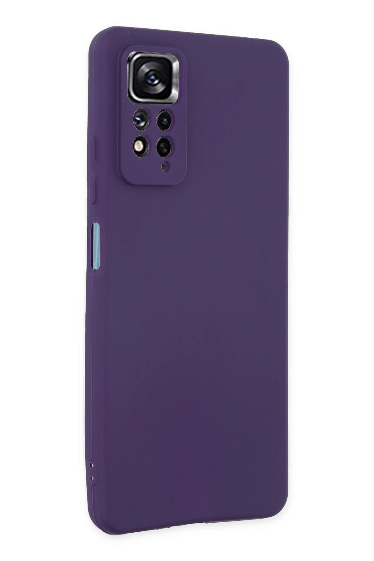 Newface Xiaomi Redmi Note 11 Pro Kılıf First Silikon - Mürdüm