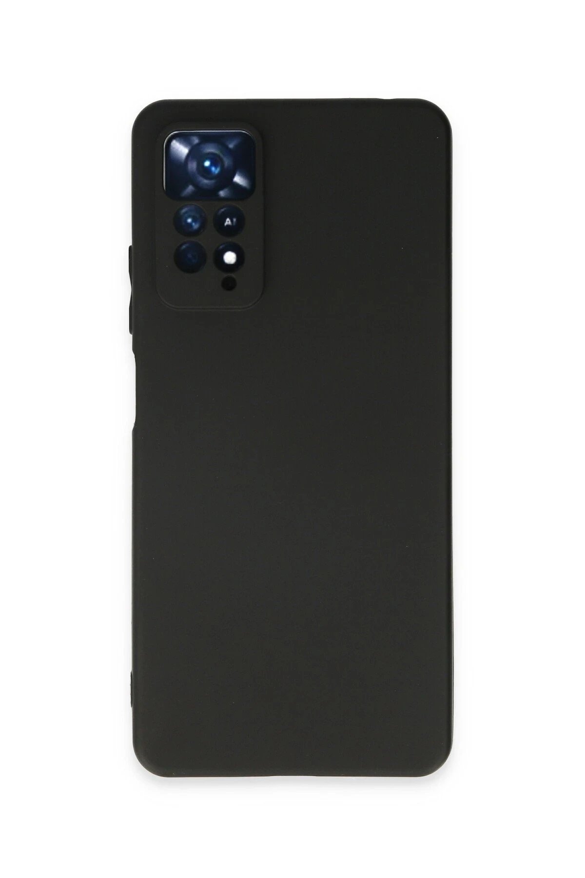 Newface Xiaomi Redmi Note 11 Kılıf First Silikon - Siyah