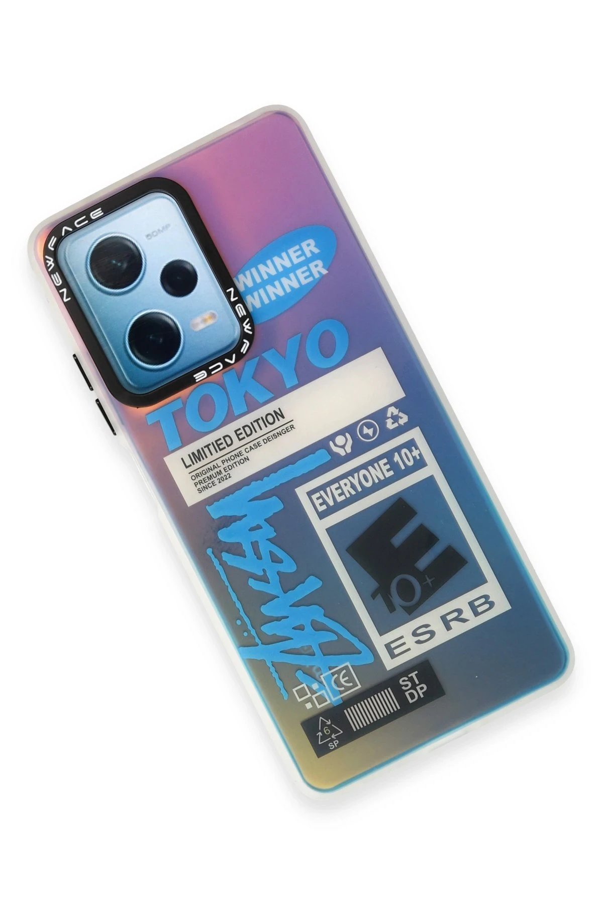 Newface Xiaomi Redmi Note 12 4G Kılıf Estoril Desenli Kapak - Estoril - 1