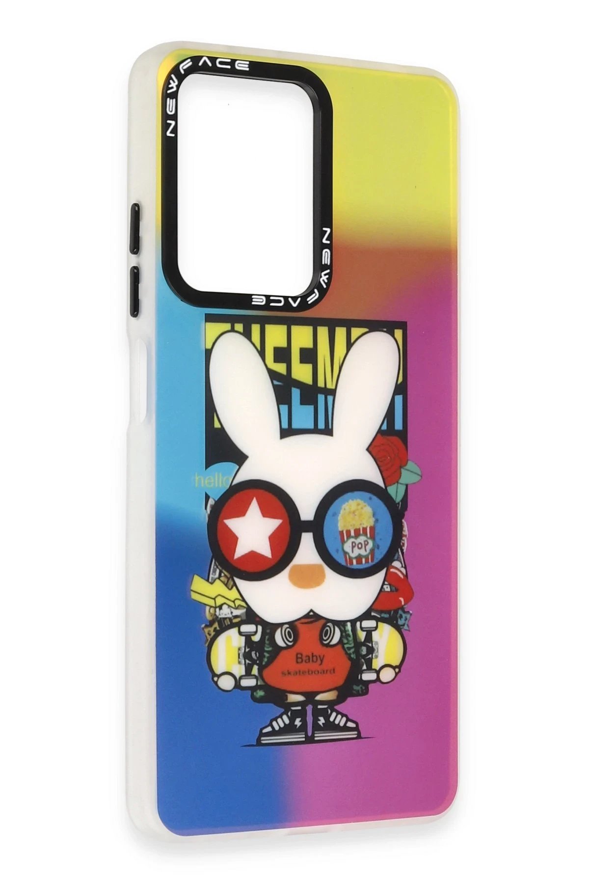 Newface Xiaomi Redmi Note 12 4G Kılıf Estoril Desenli Kapak - Estoril - 10